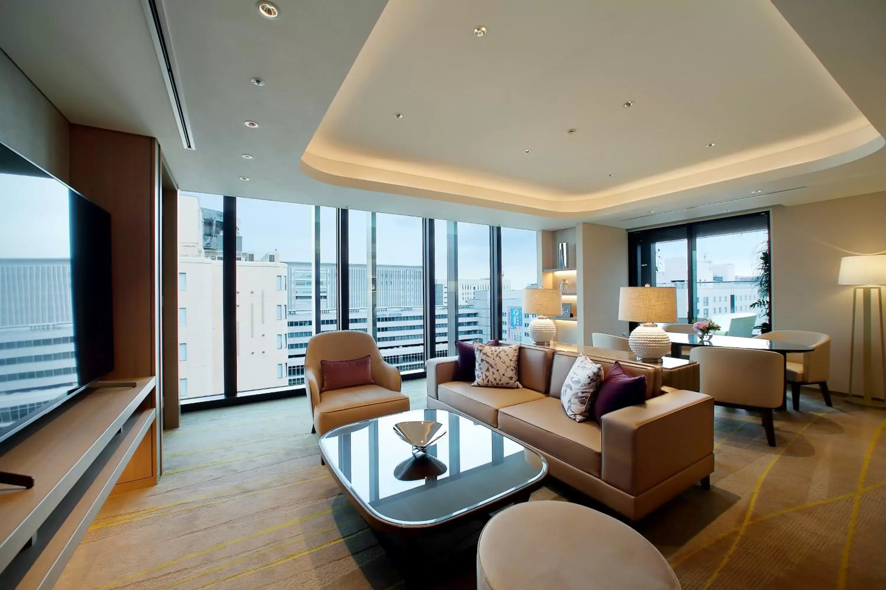 Living room, Seating Area in Miyako Hotel Hakata