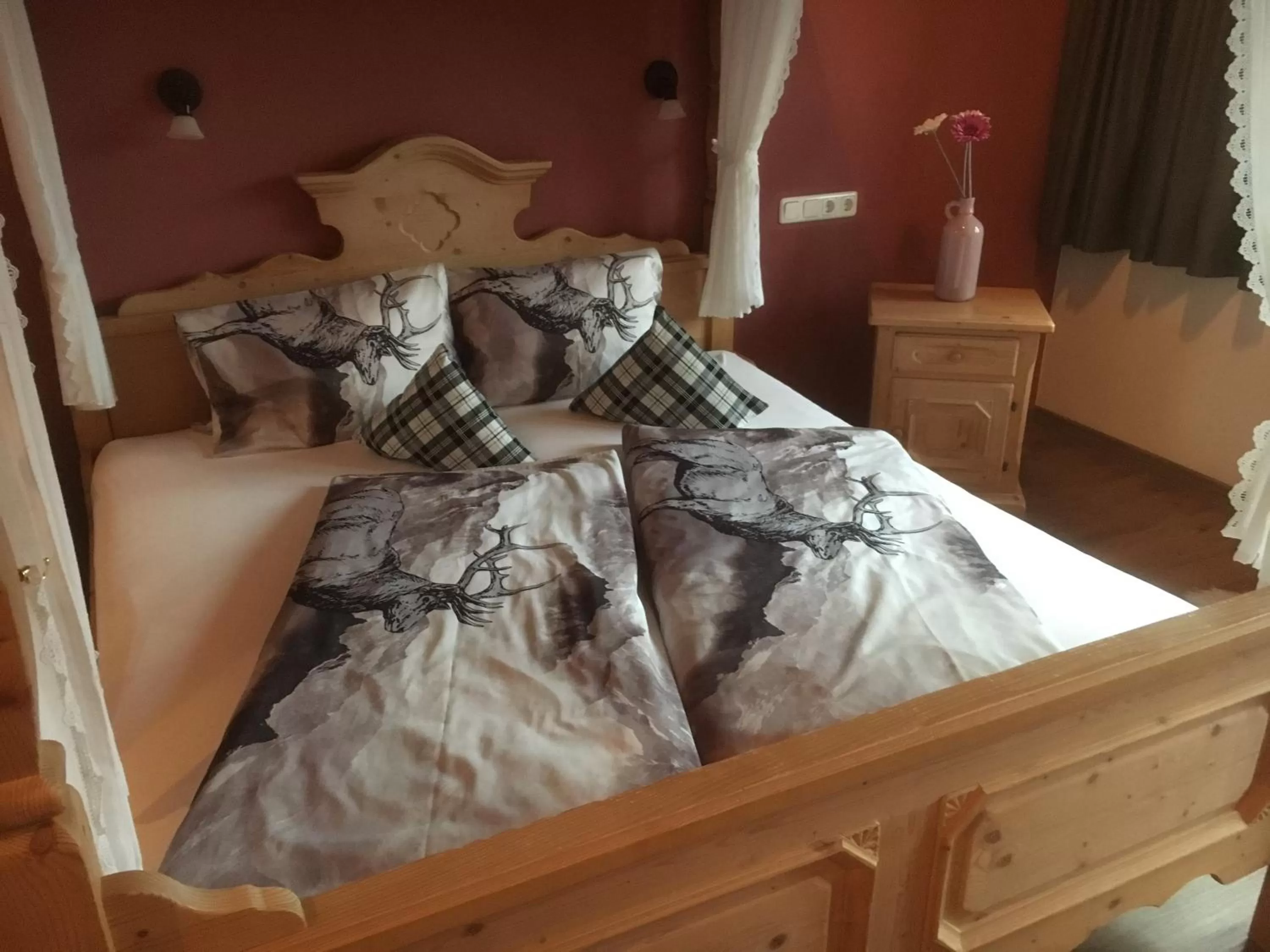 Bed in Hotel zum Urviech -Erwachsenenhotel-