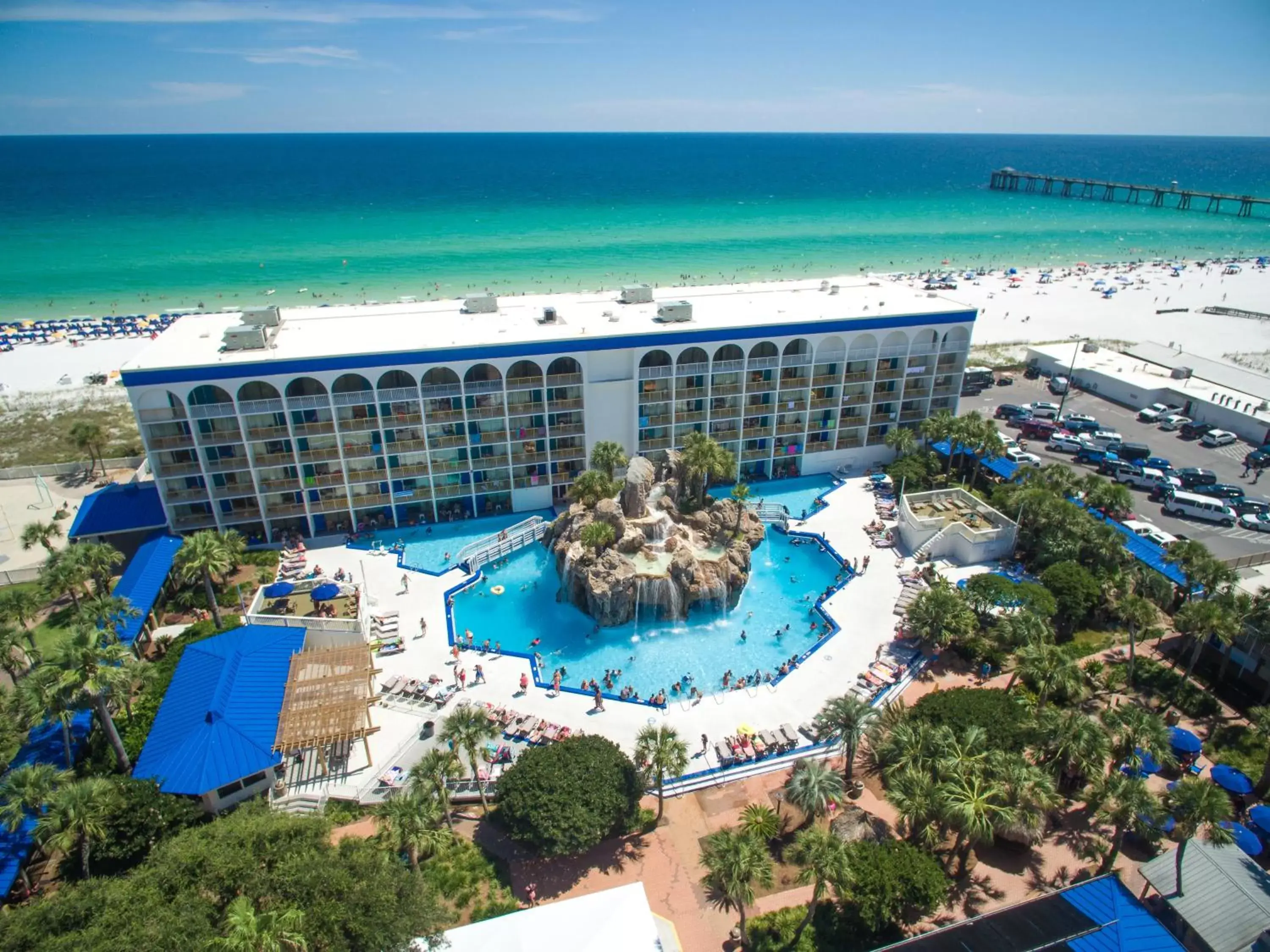 Bird's eye view in The Island Resort at Fort Walton Beach Bird's eye view in The Island Resort at Fort Walton Beach