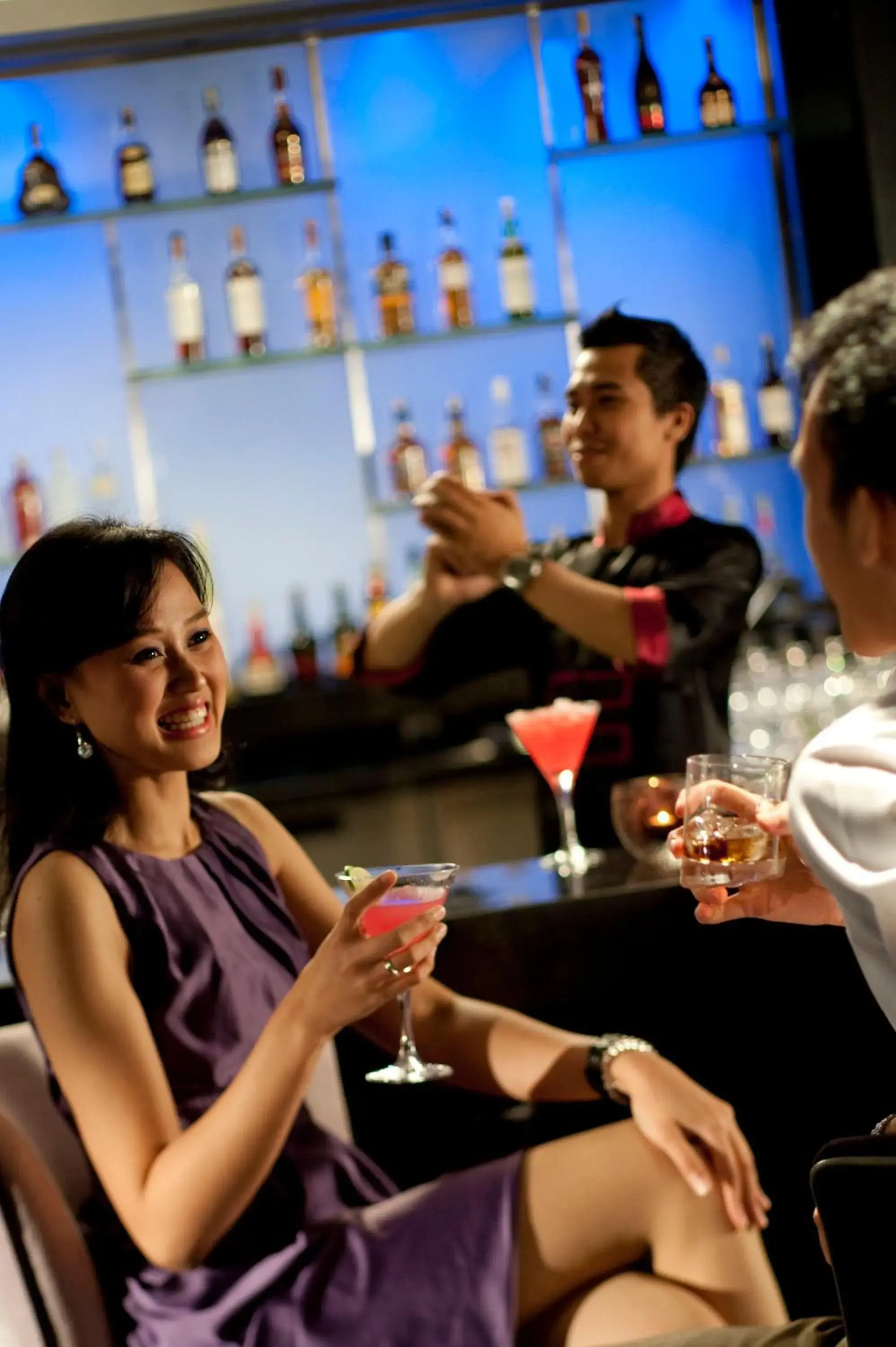 Lounge or bar in Mandarin Oriental Jakarta