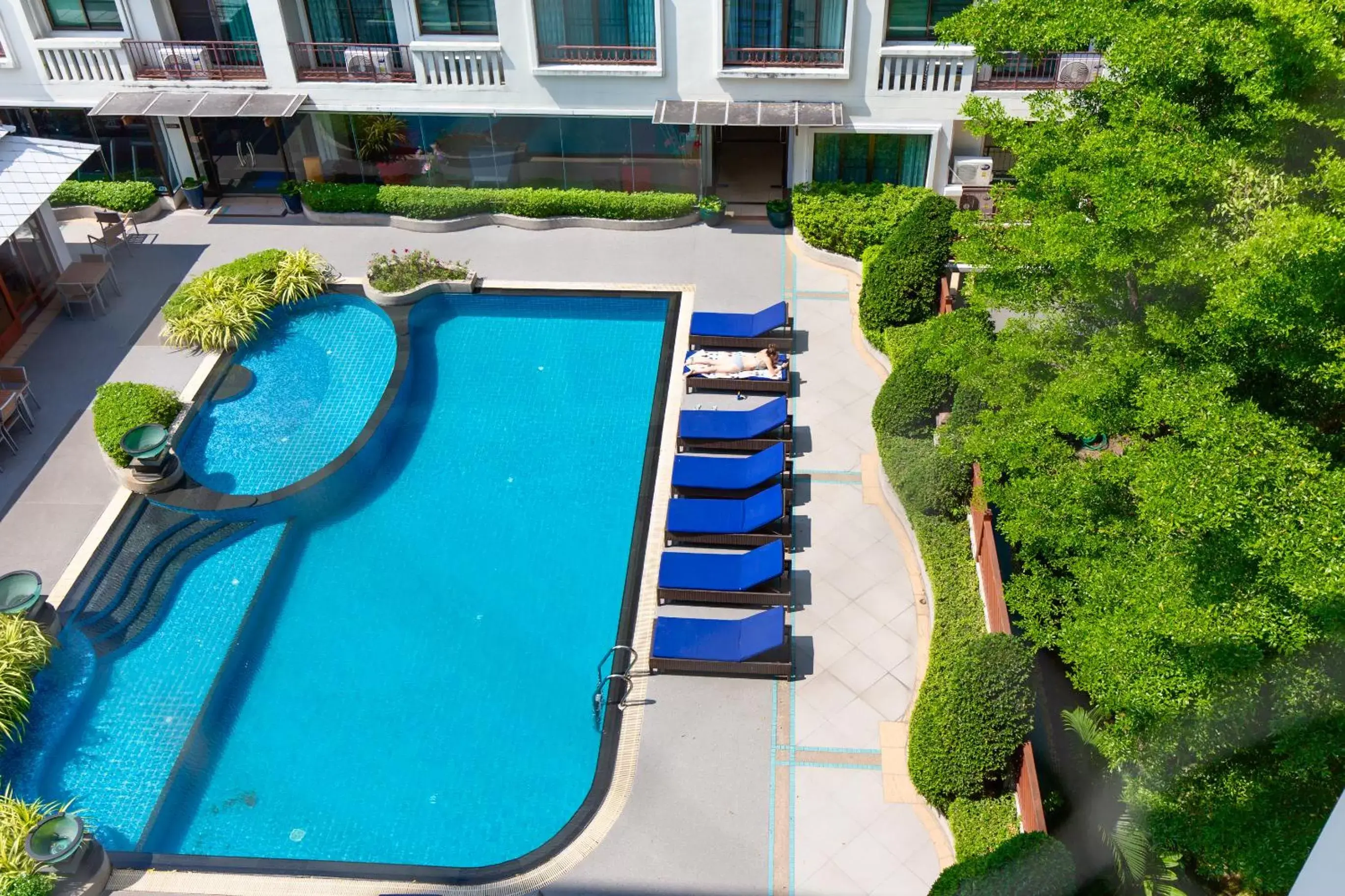 Pool View in Lasalle Suites Hotel & Residence