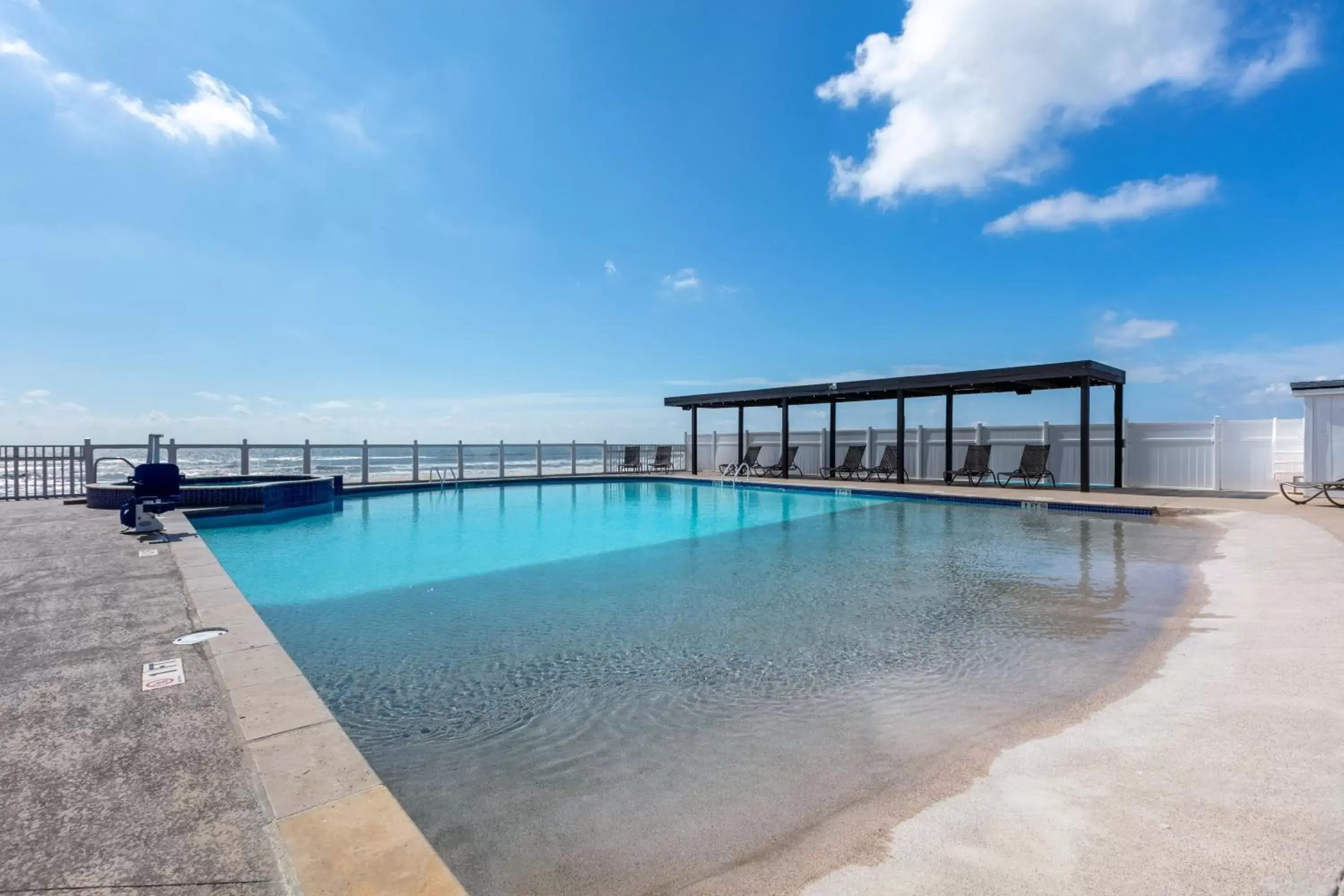 Swimming Pool in Wyndham Corpus Christi Resort North Padre Island