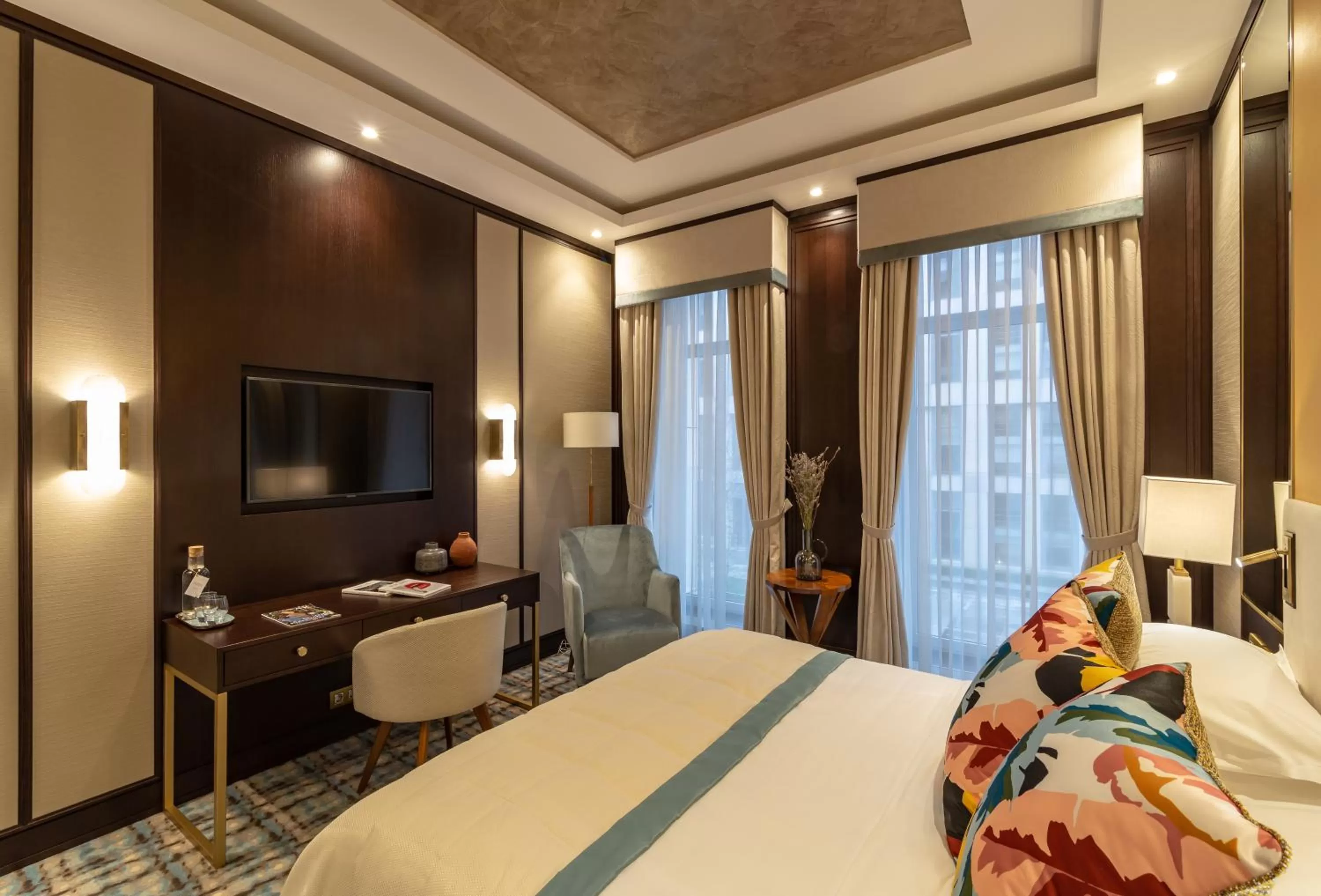 Bed in SOHO boutique hotel