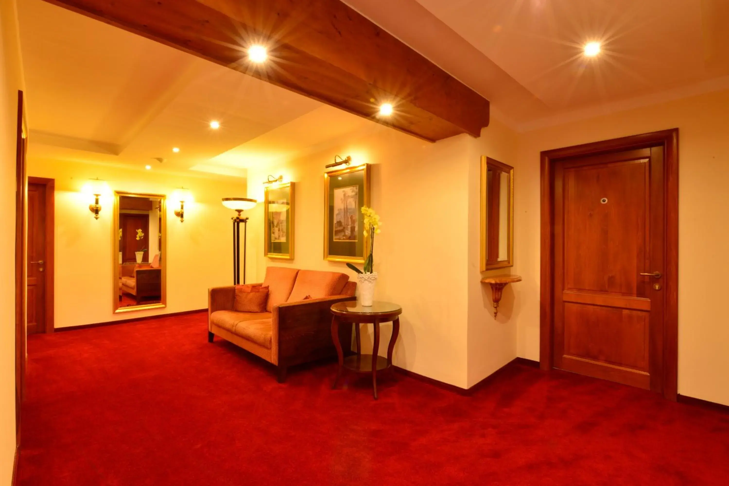 Decorative detail, Seating Area in Hotel Beretta