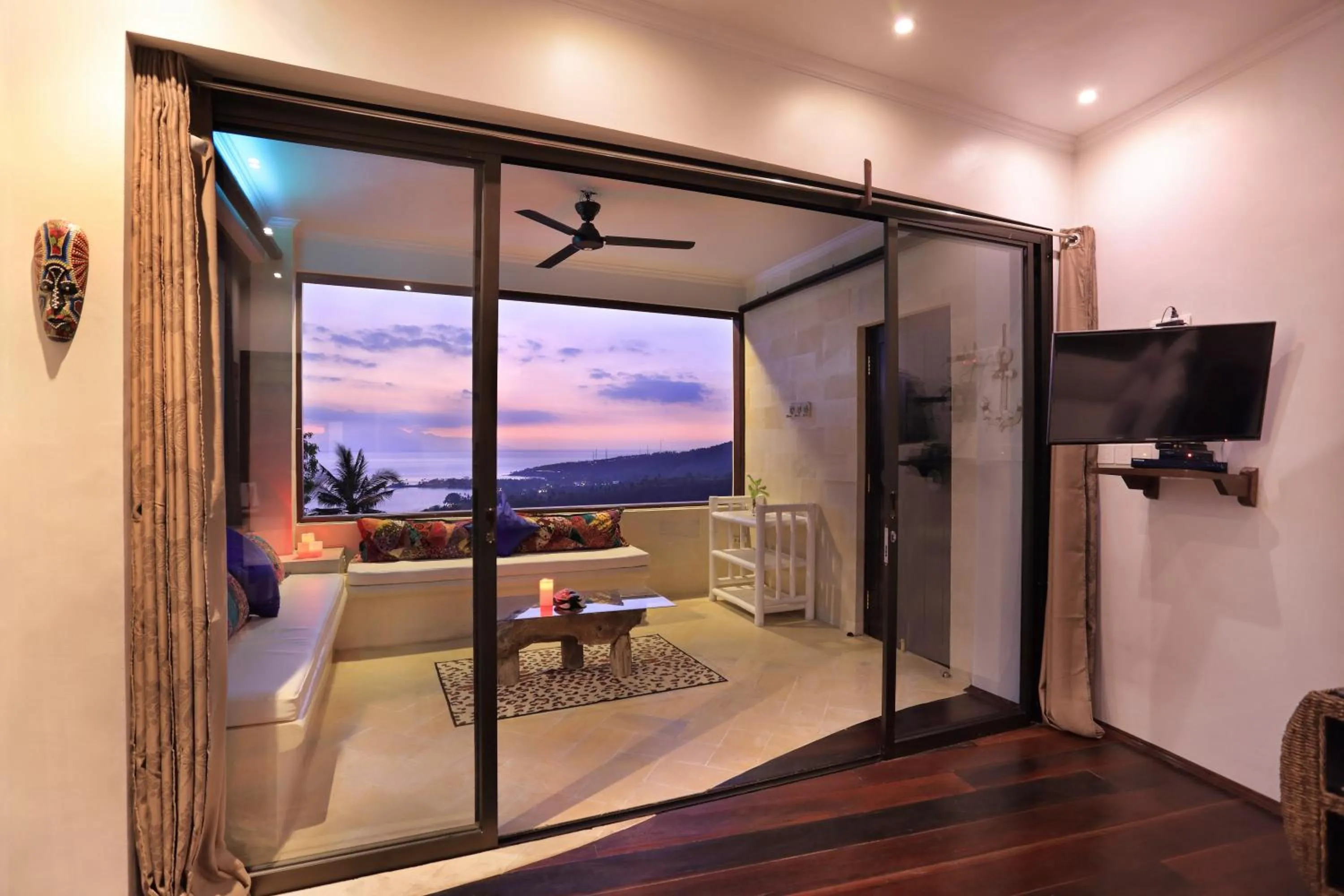 Patio in Villa Umbrella Lombok