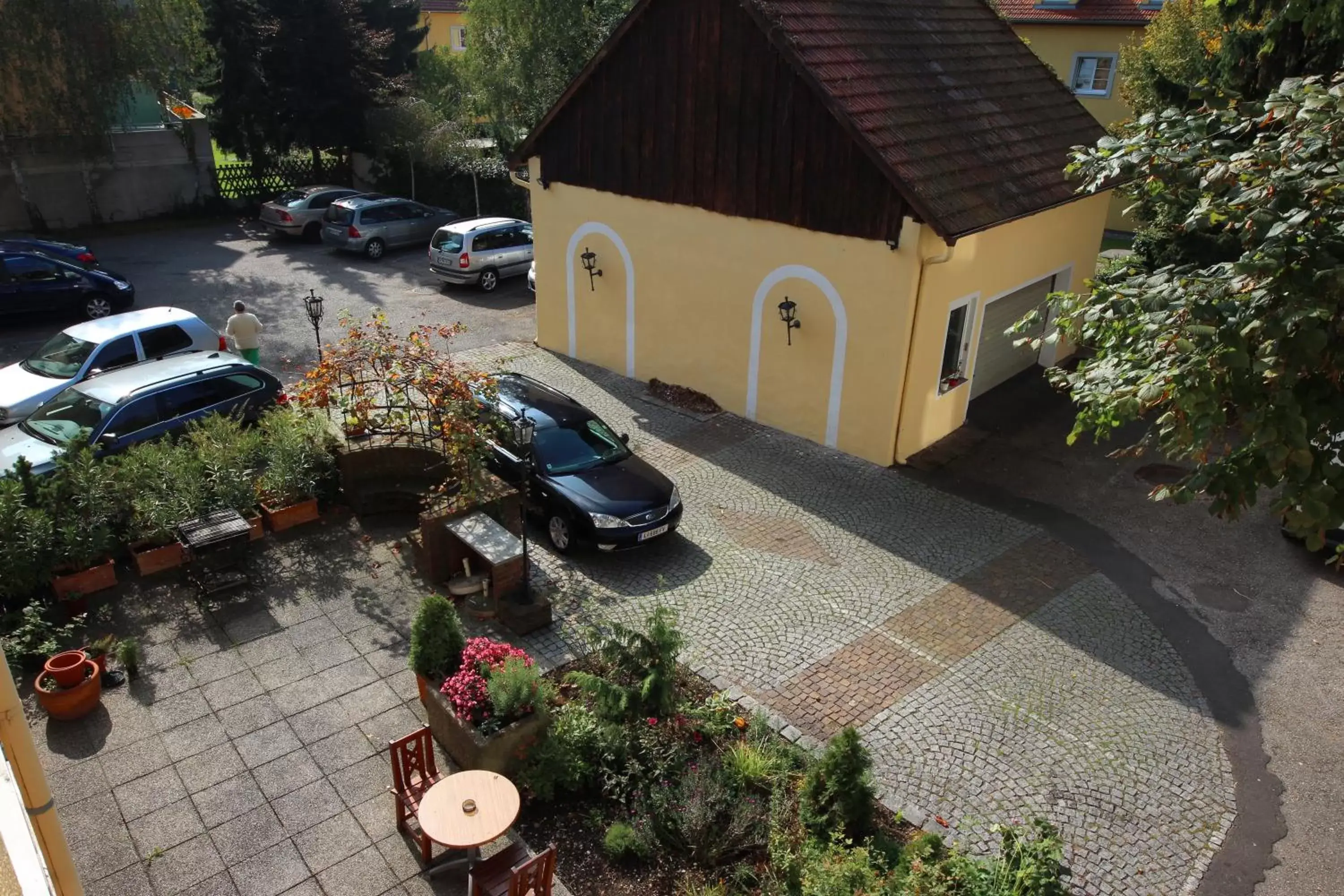 Bird's eye view in Hotel Kleinmünchen Bird's eye view in Hotel Kleinmünchen