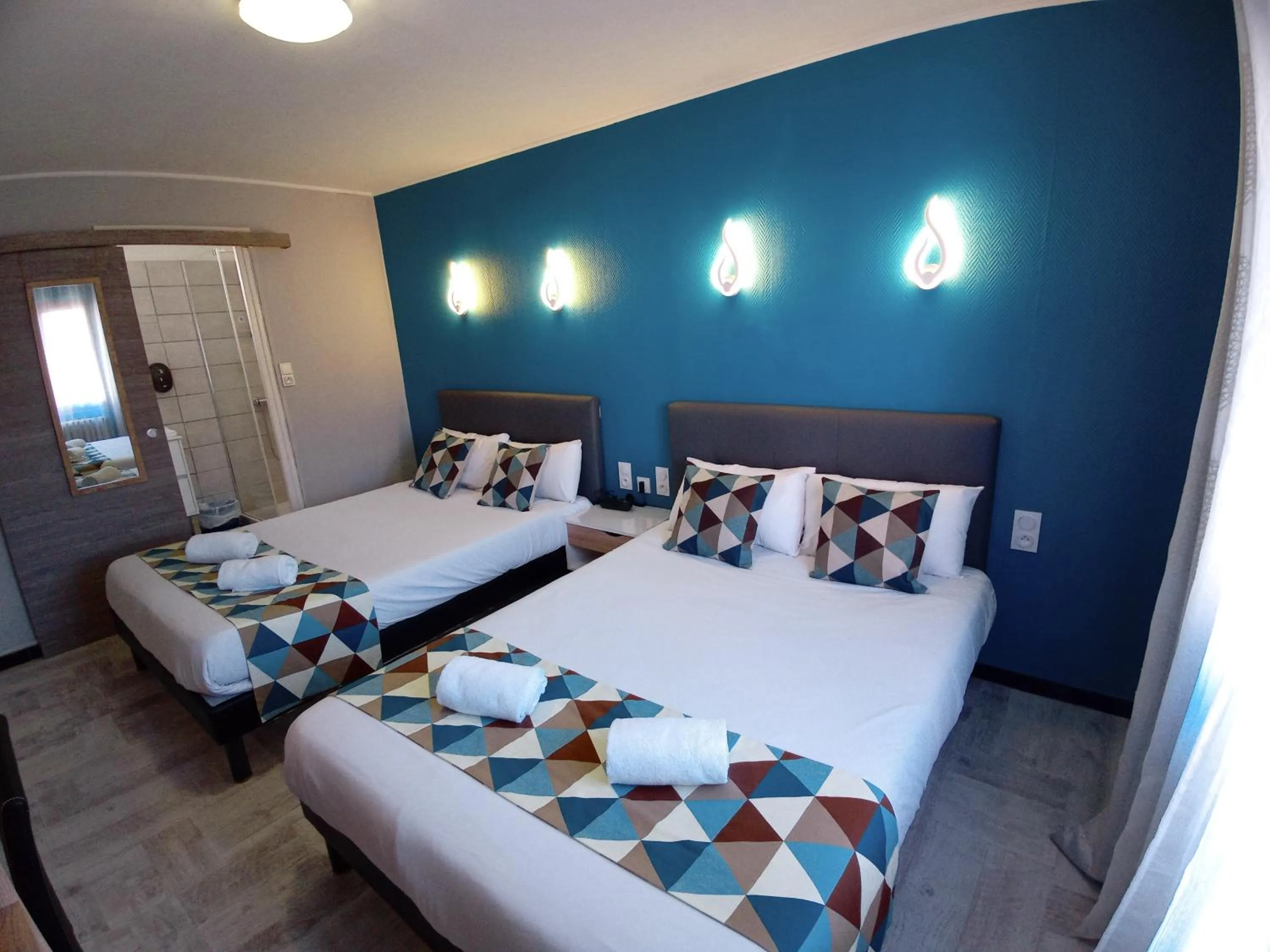 Bed in Hotel Astoria