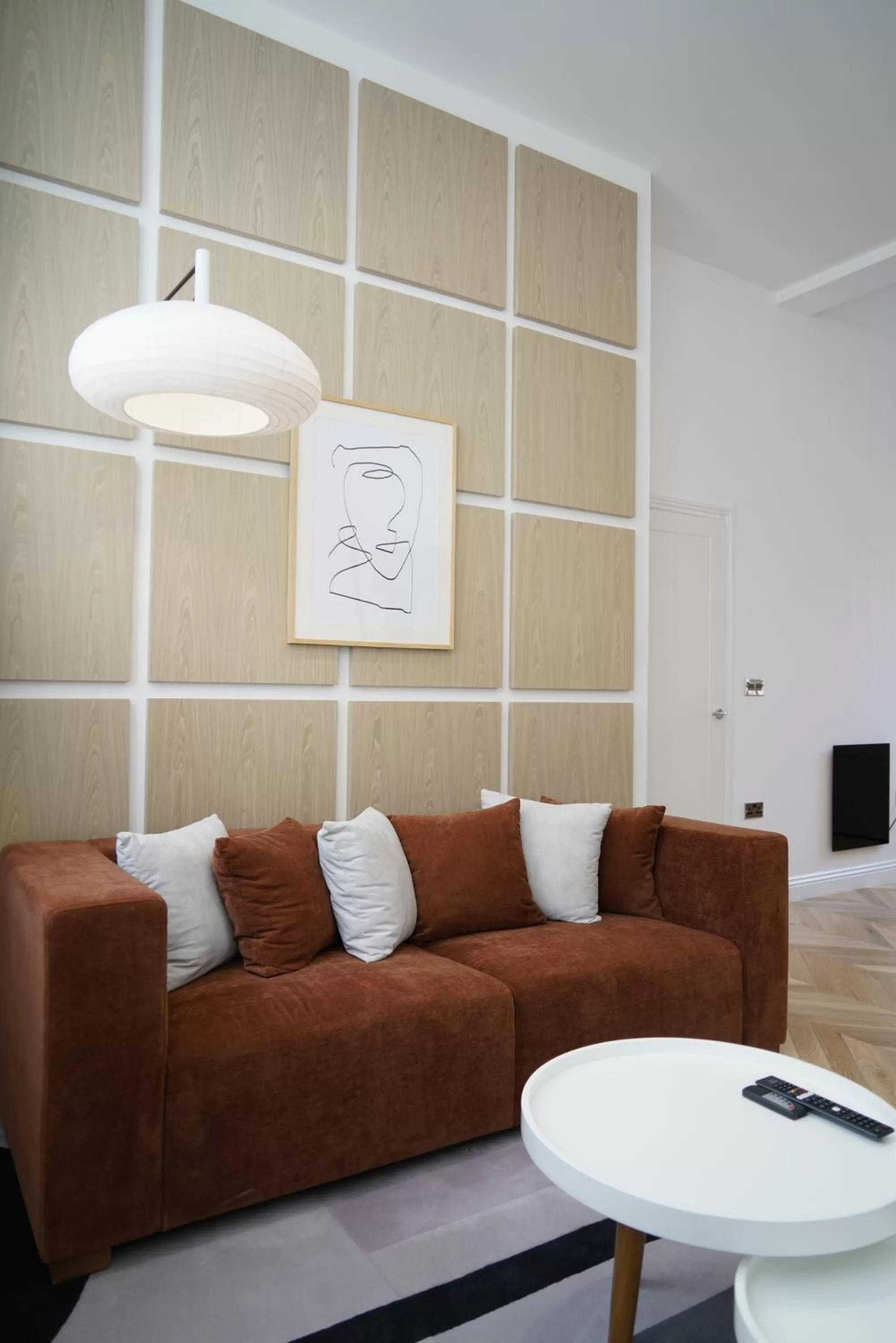 Living room in Trueman Court Luxury Serviced Apartments