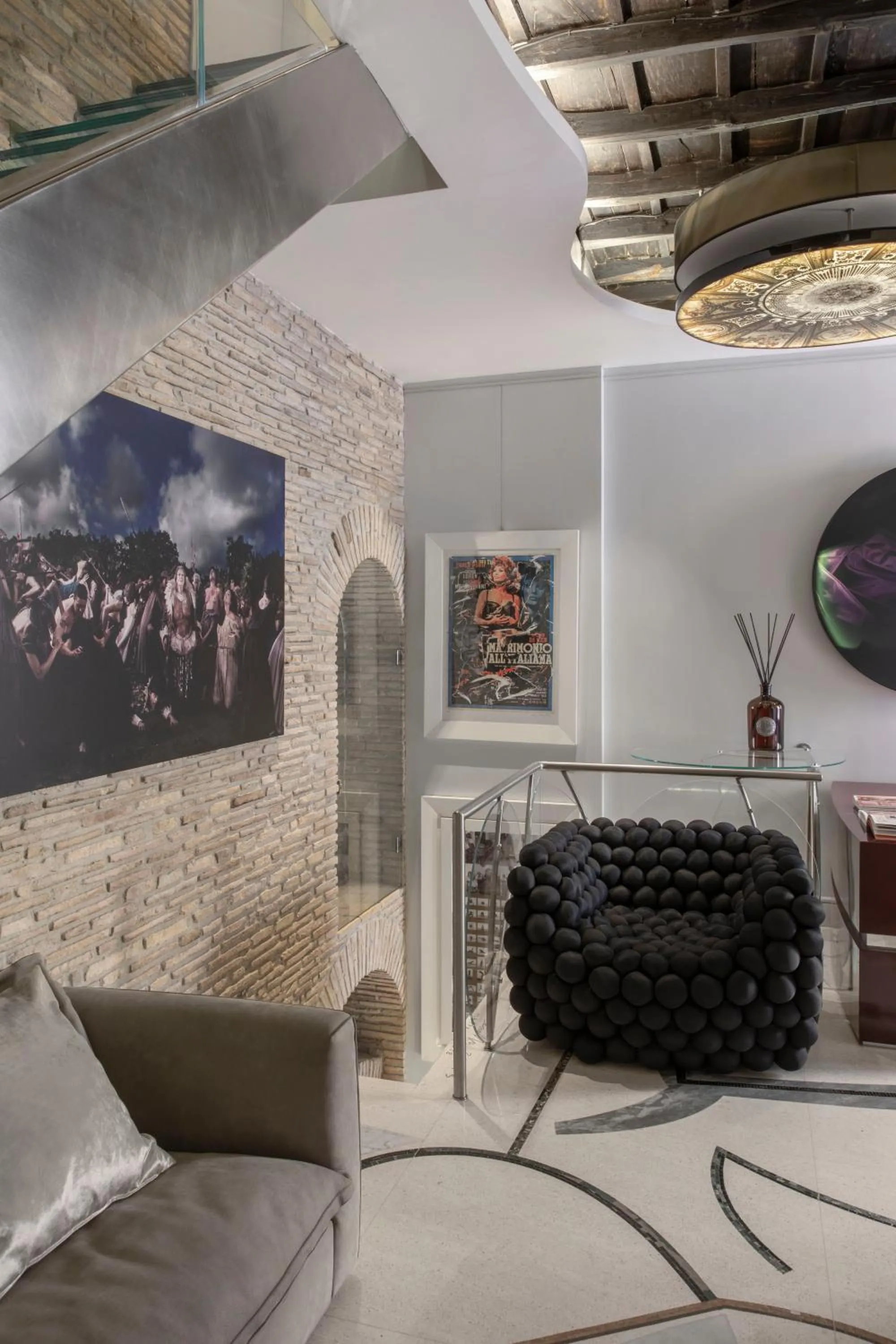 Lobby or reception in BDB Rooms Margutta