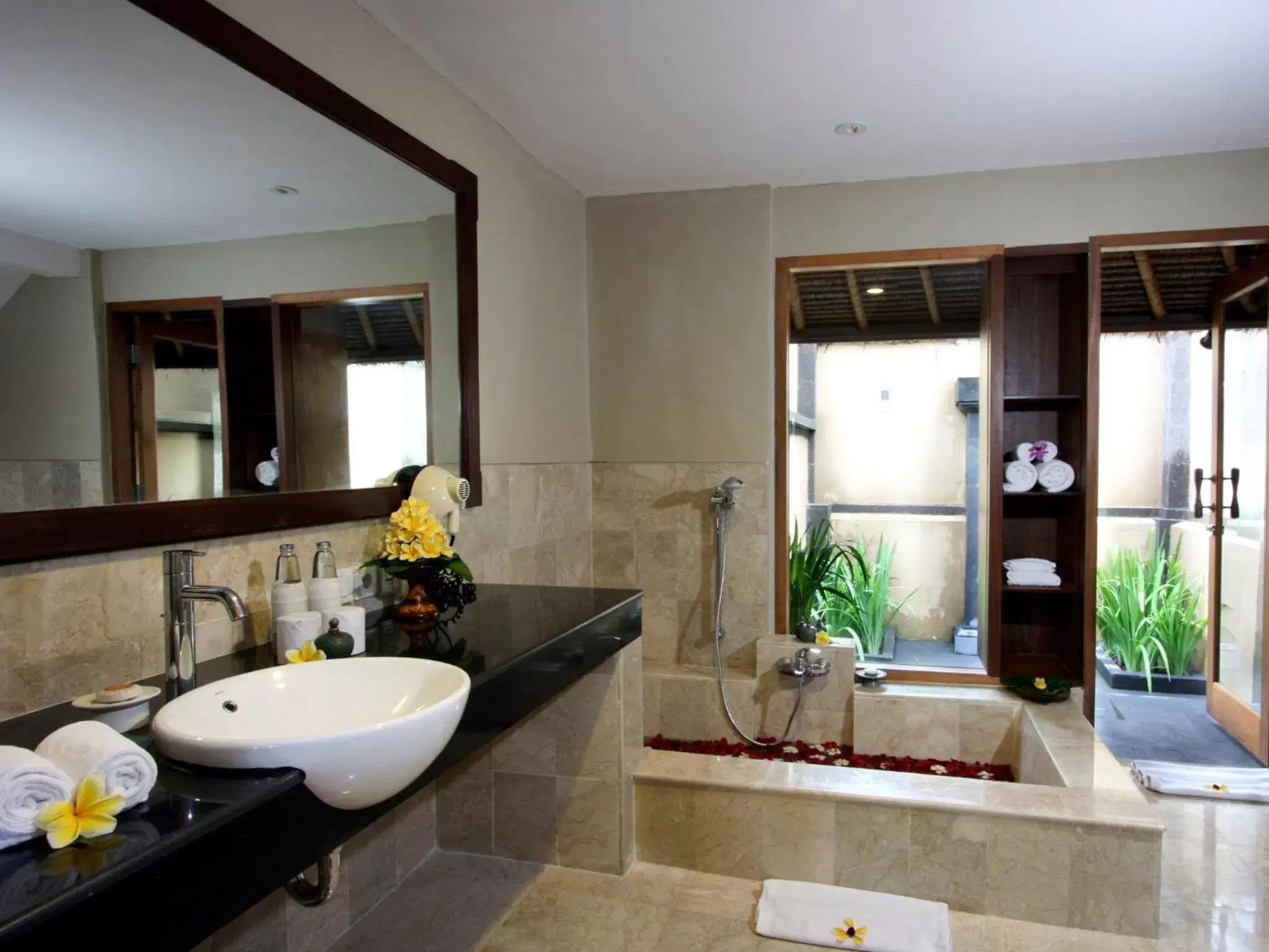 Shower, Bathroom in Kamandalu Ubud - CHSE Certified
