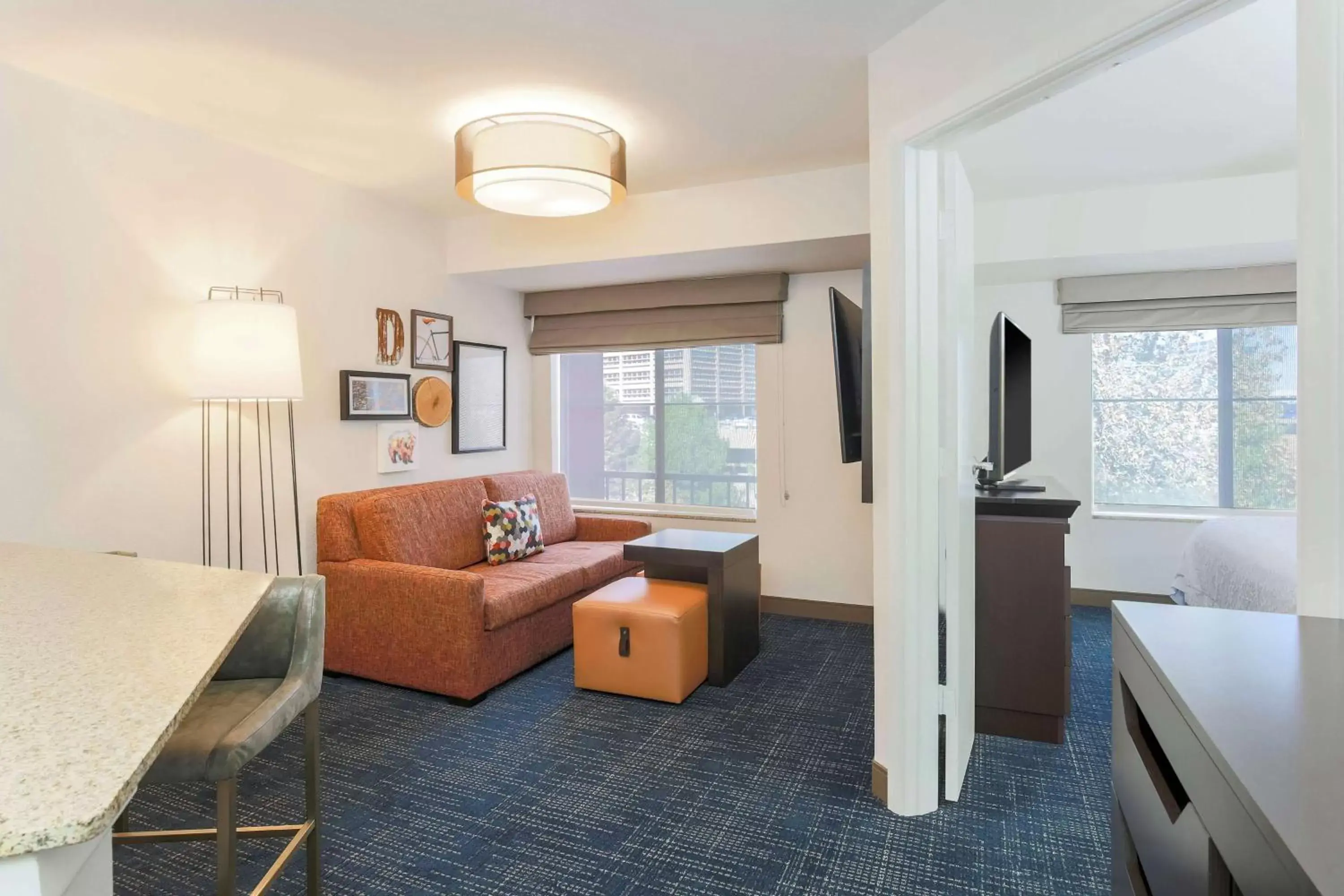 Bedroom, Seating Area in Hampton Inn & Suites Denver Tech Center