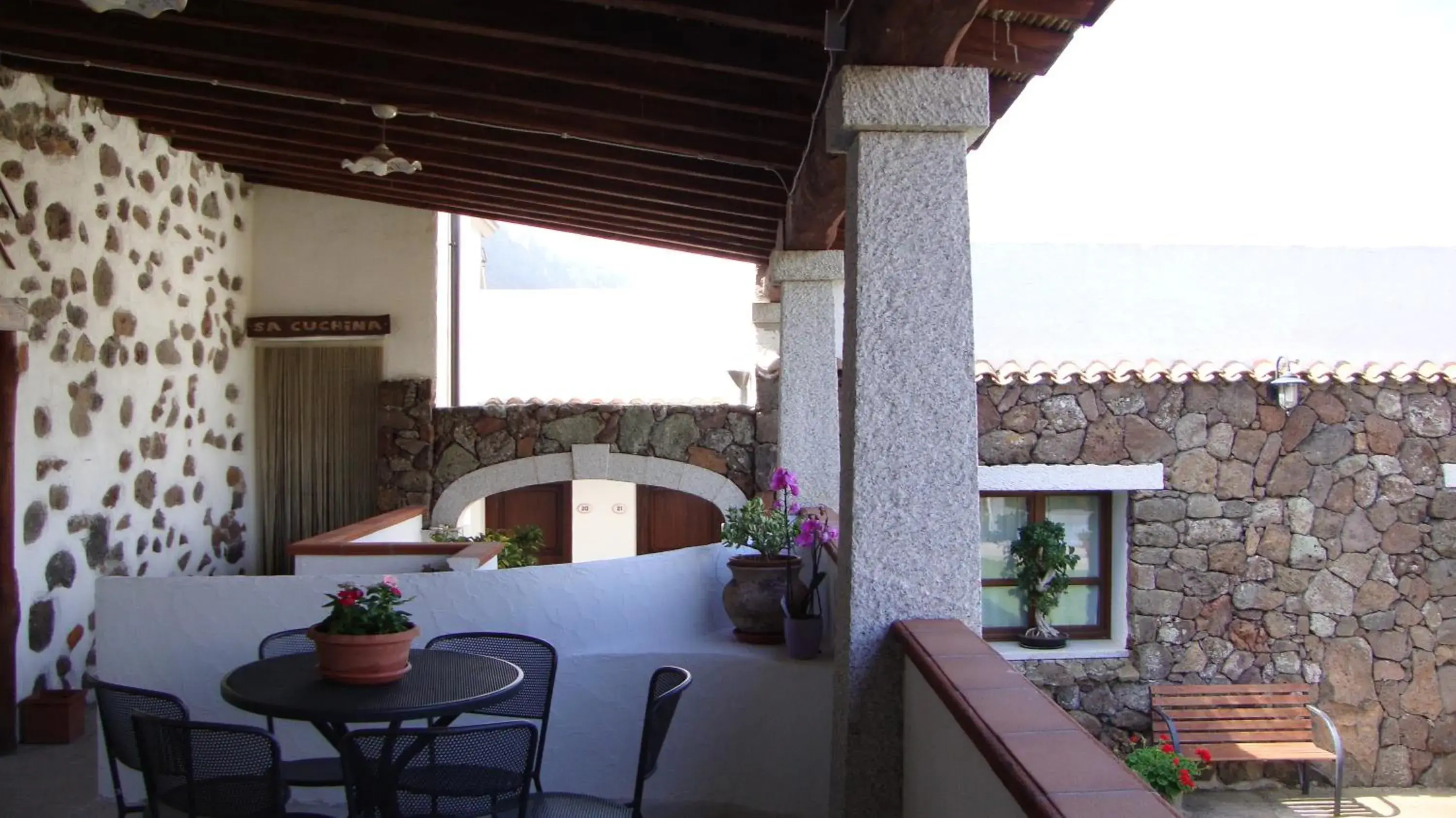 Balcony/Terrace in Turismo Rurale Belvedere Pradonos