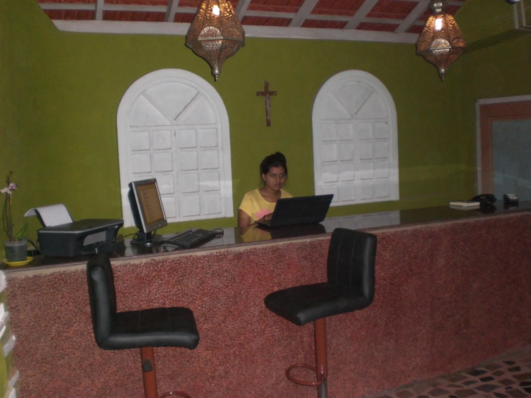 Lobby or reception in A's Holiday Beach Resort