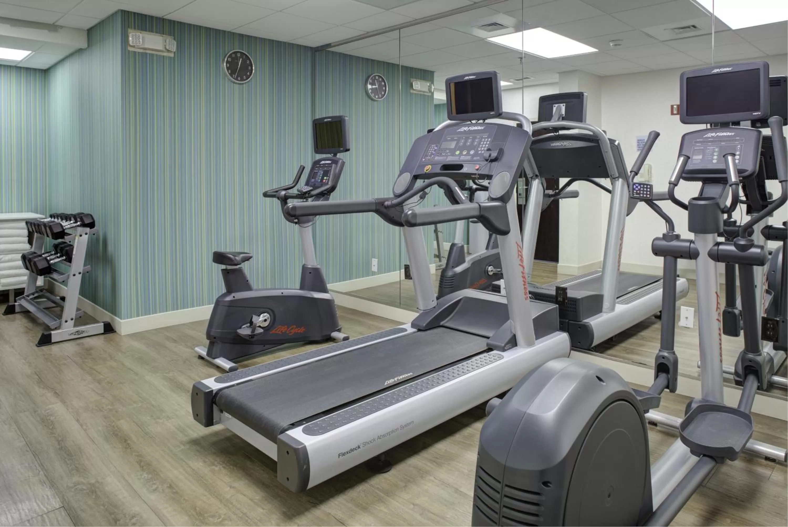 Fitness centre/facilities in Holiday Inn Express - Chester by IHG
