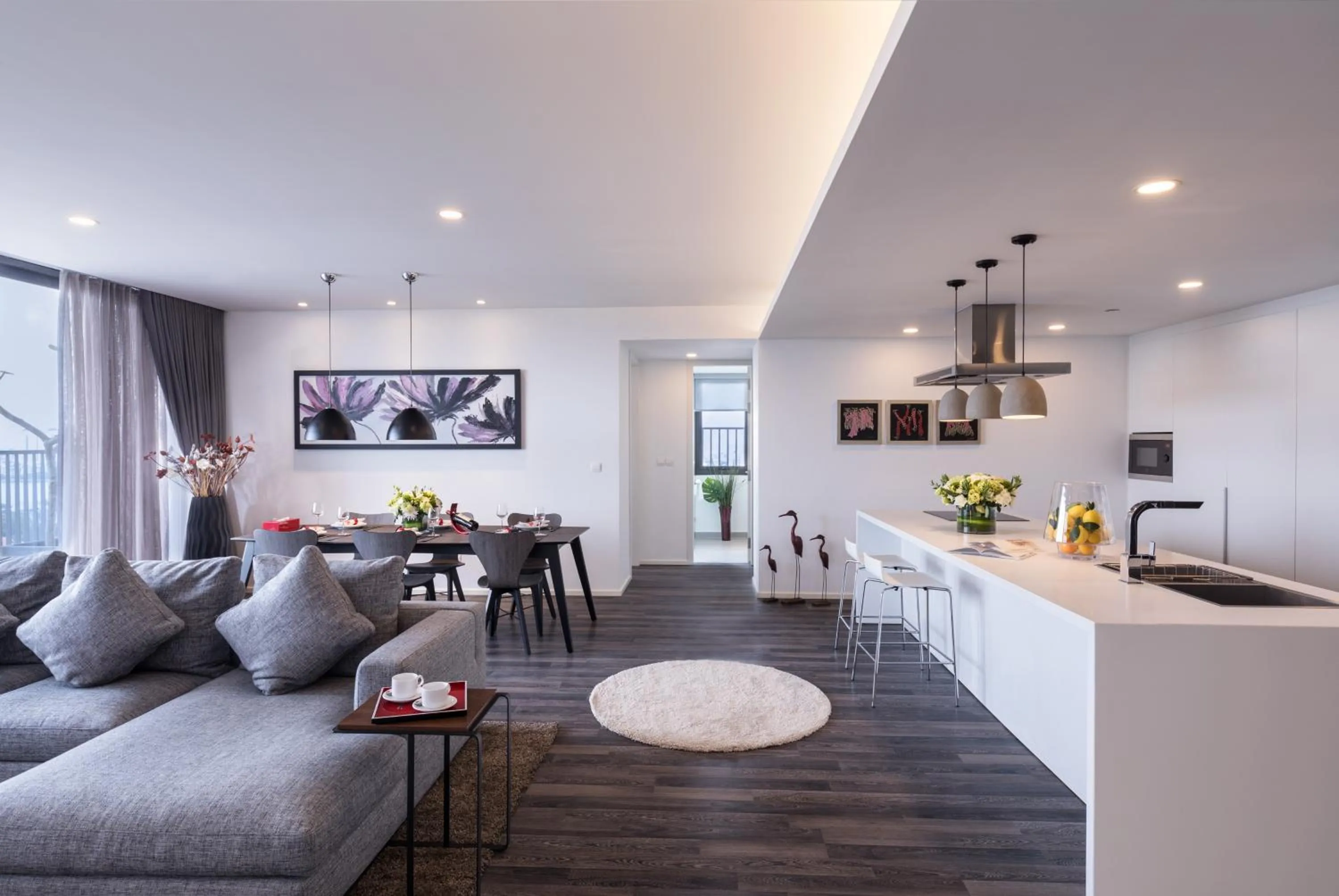 Kitchen or kitchenette in Somerset West Point Hanoi