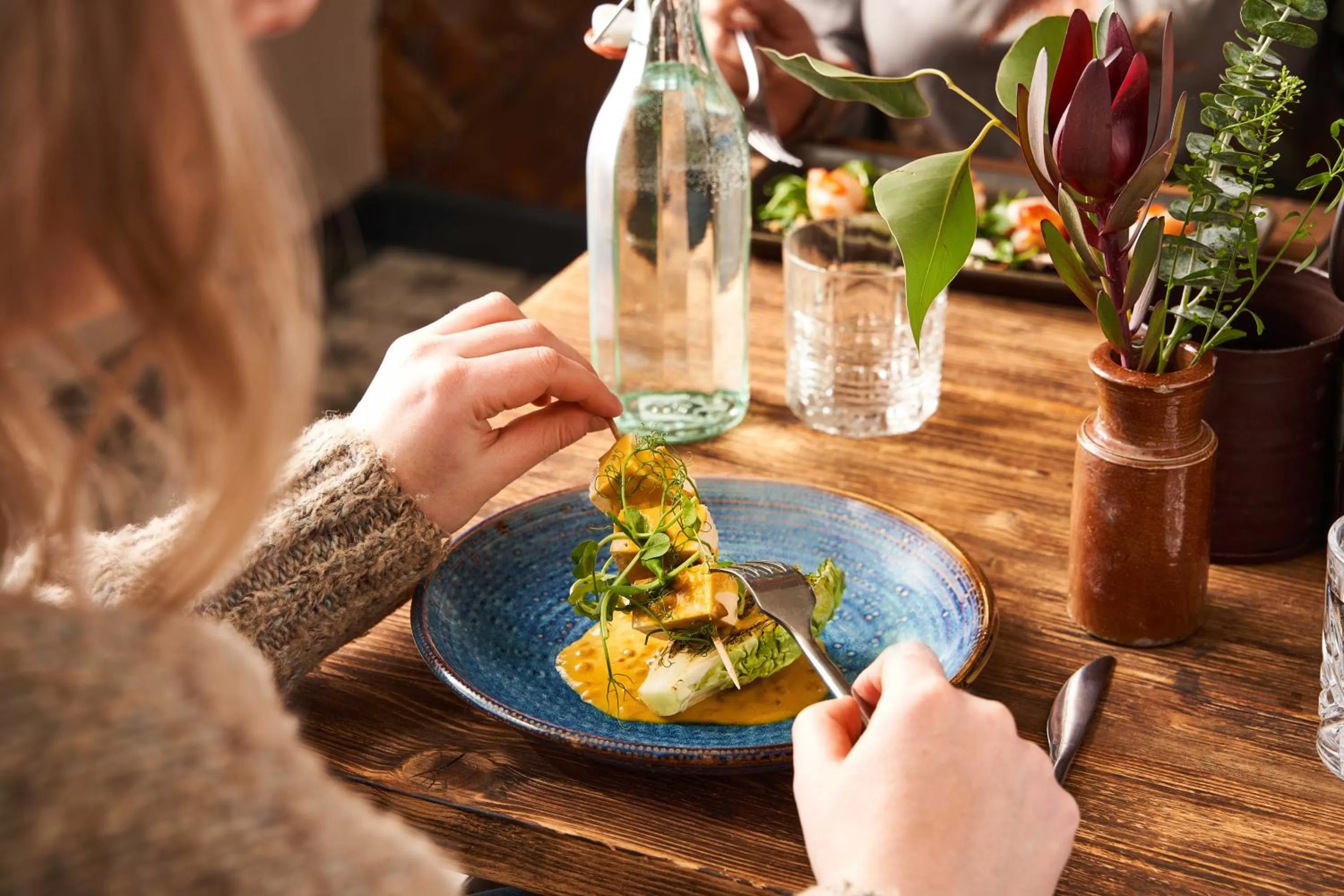 Food in Rose and Crown Yealmpton