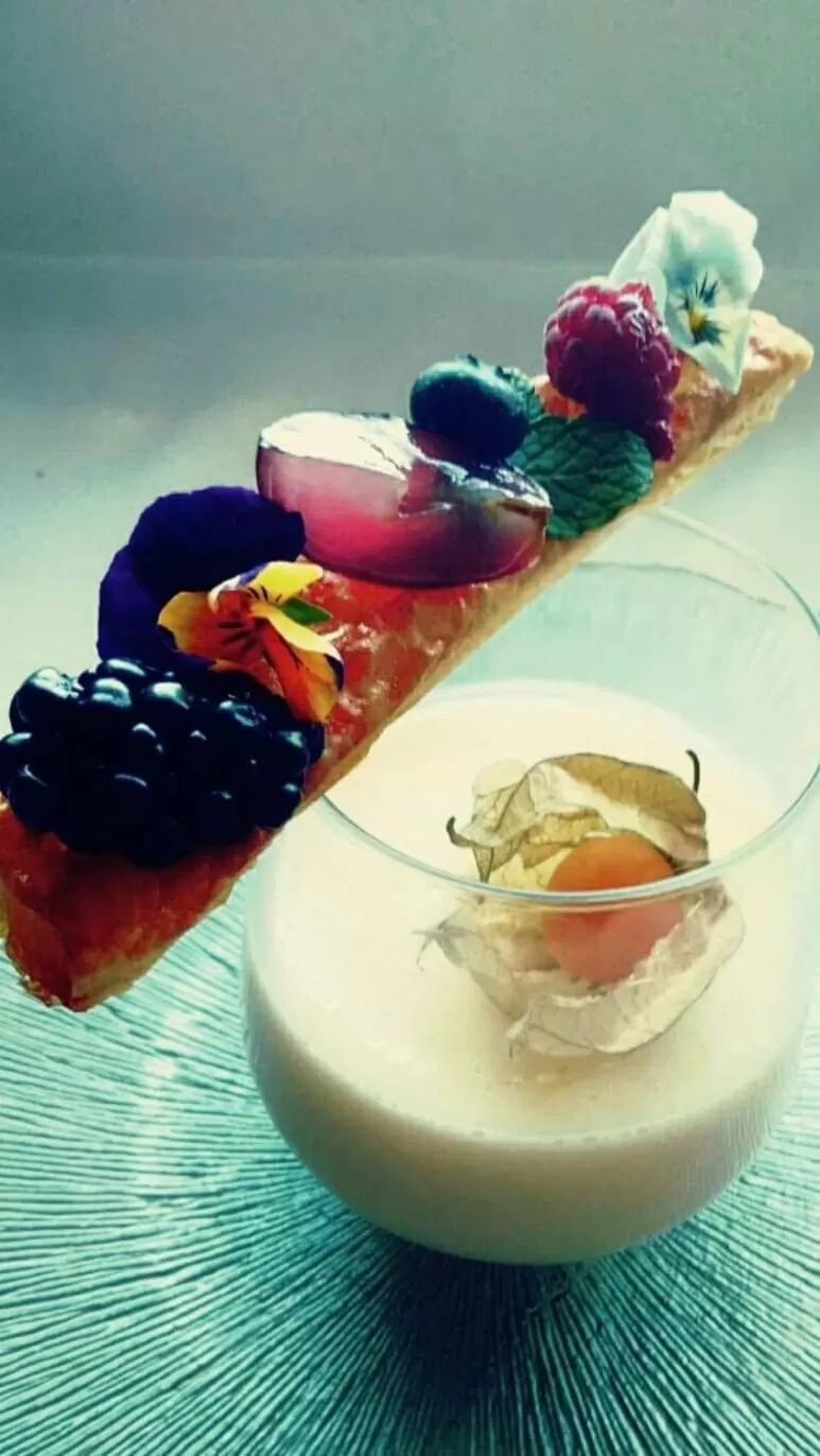 Food close-up in Hotel Restaurante Sostenible La Laguna