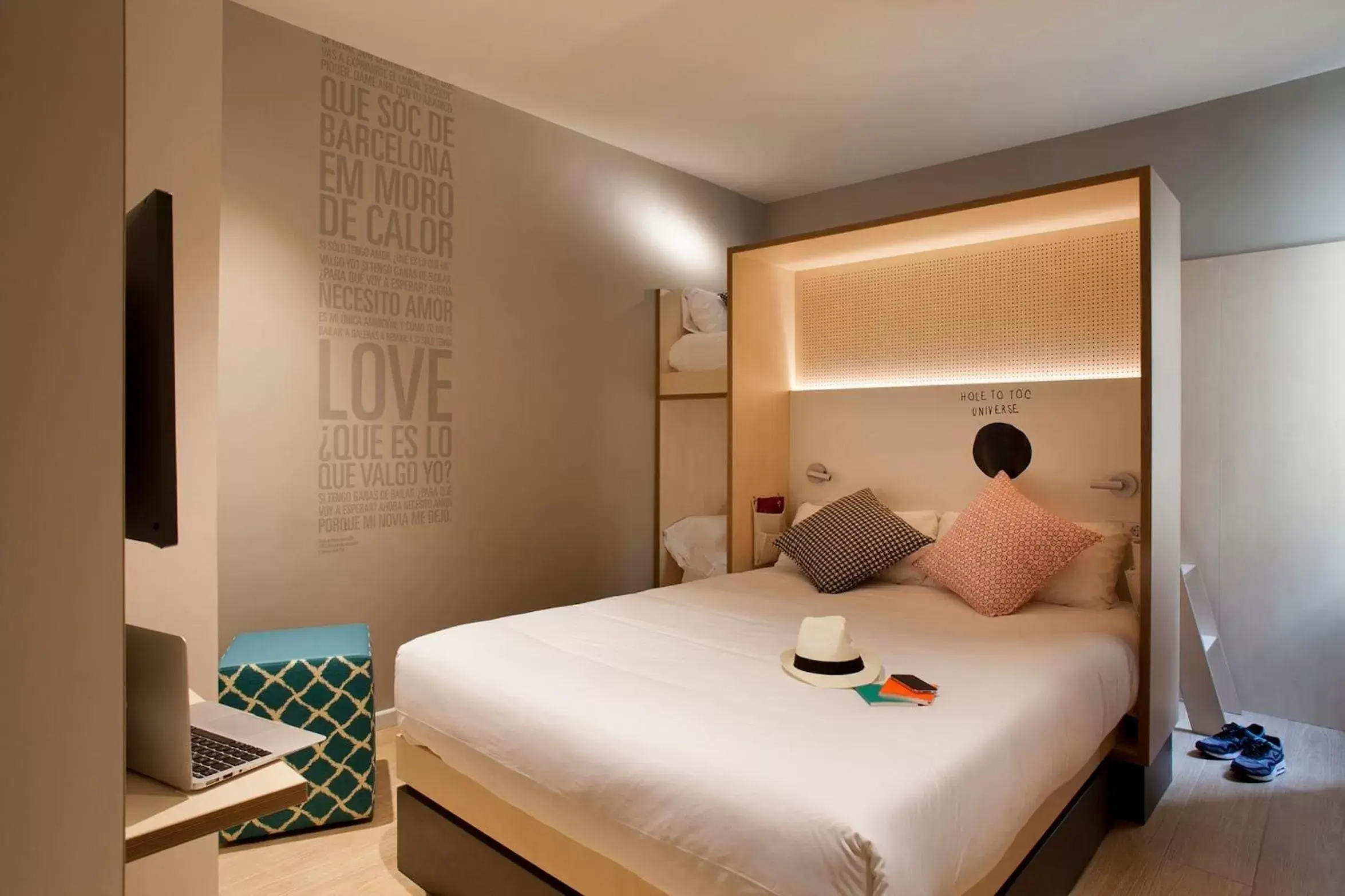 Bedroom in TOC Hostel Barcelona