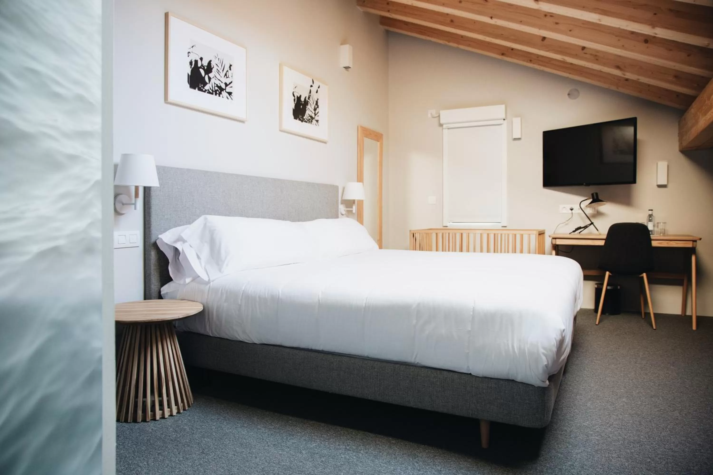 Bed in Bidaia Boutique Hotel