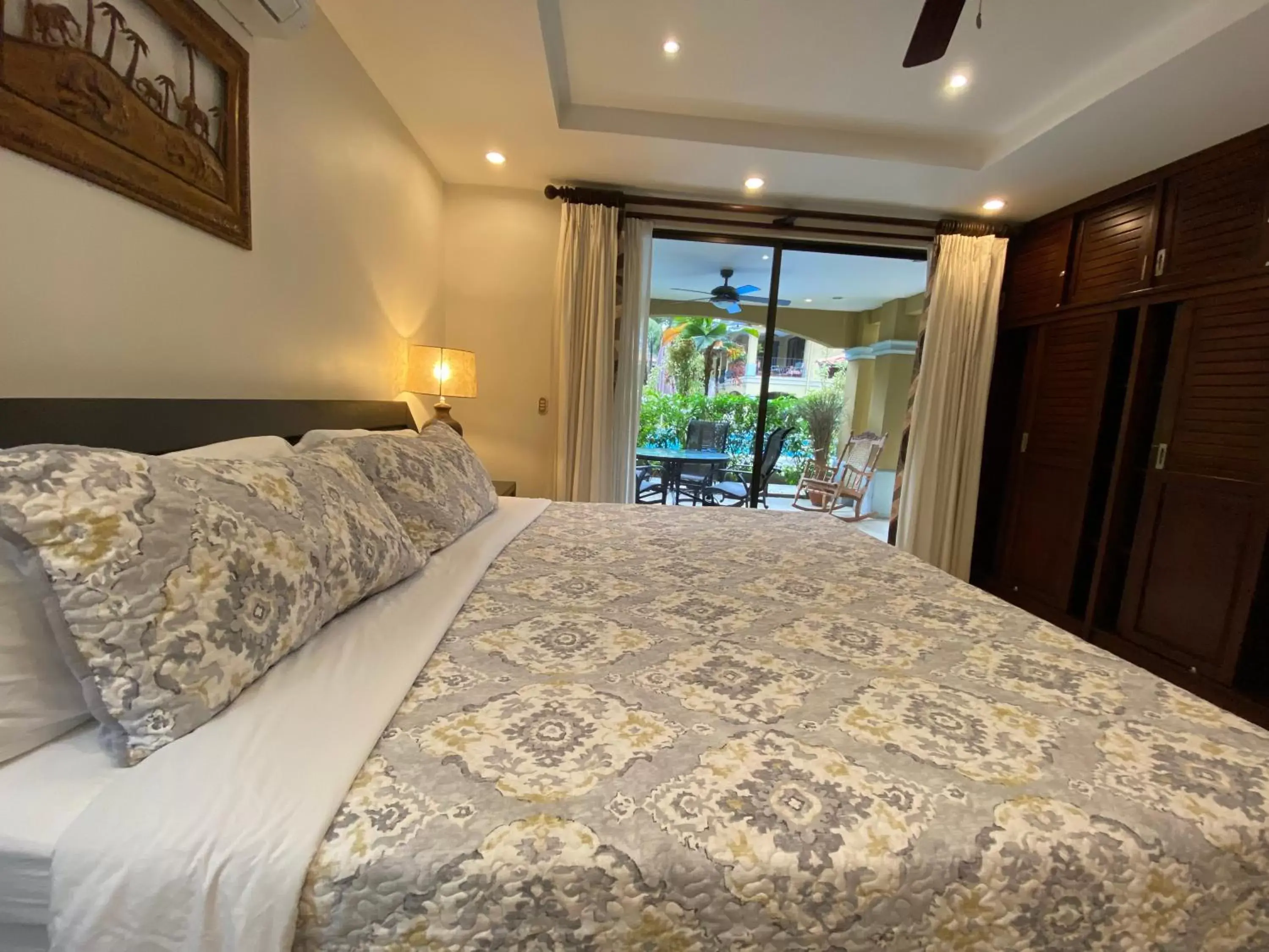 Bedroom, Bed in Monte Carlo Luxury Condominiums