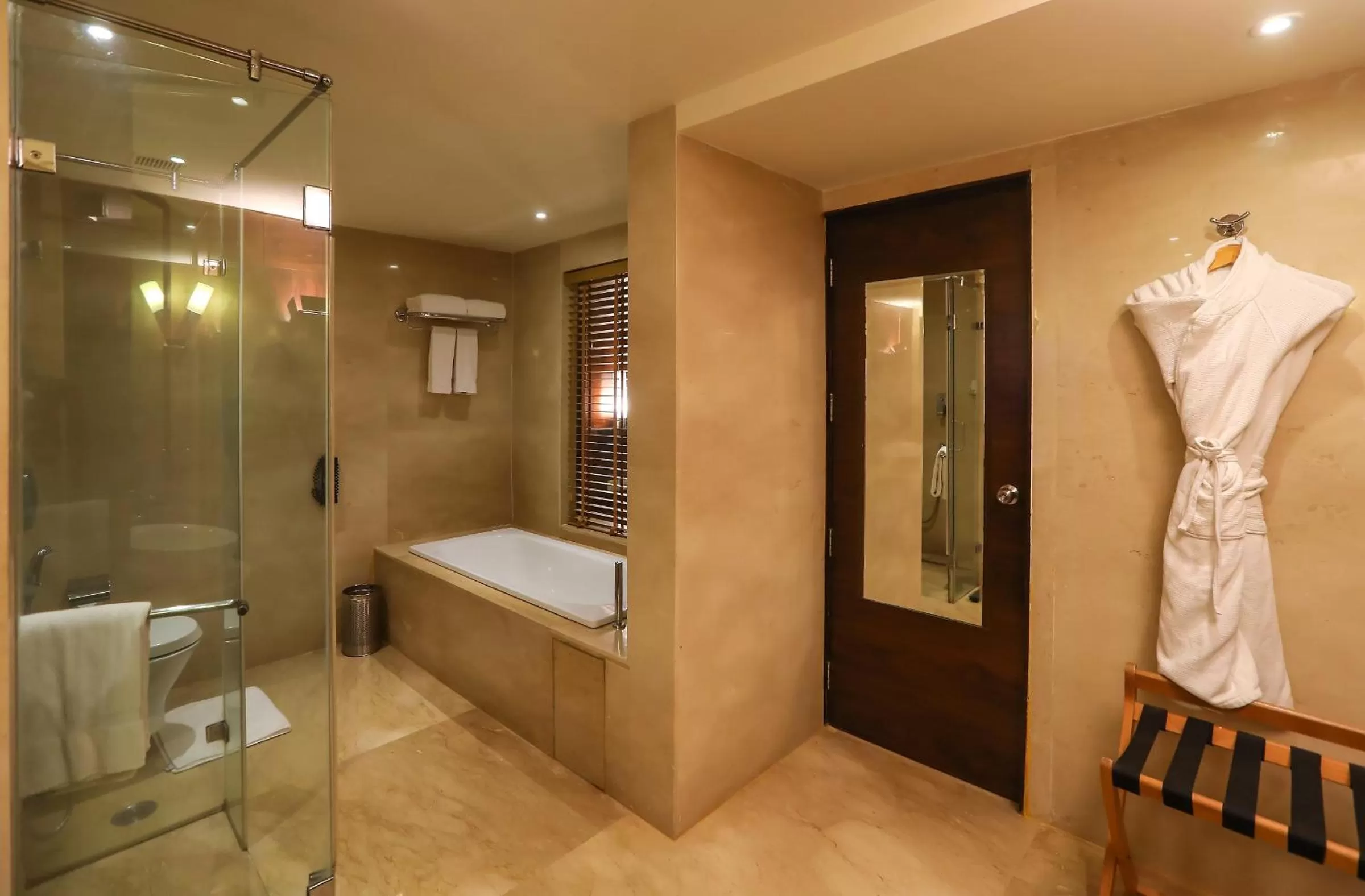 Bathroom in Radisson Blu Hotel Chennai City Centre