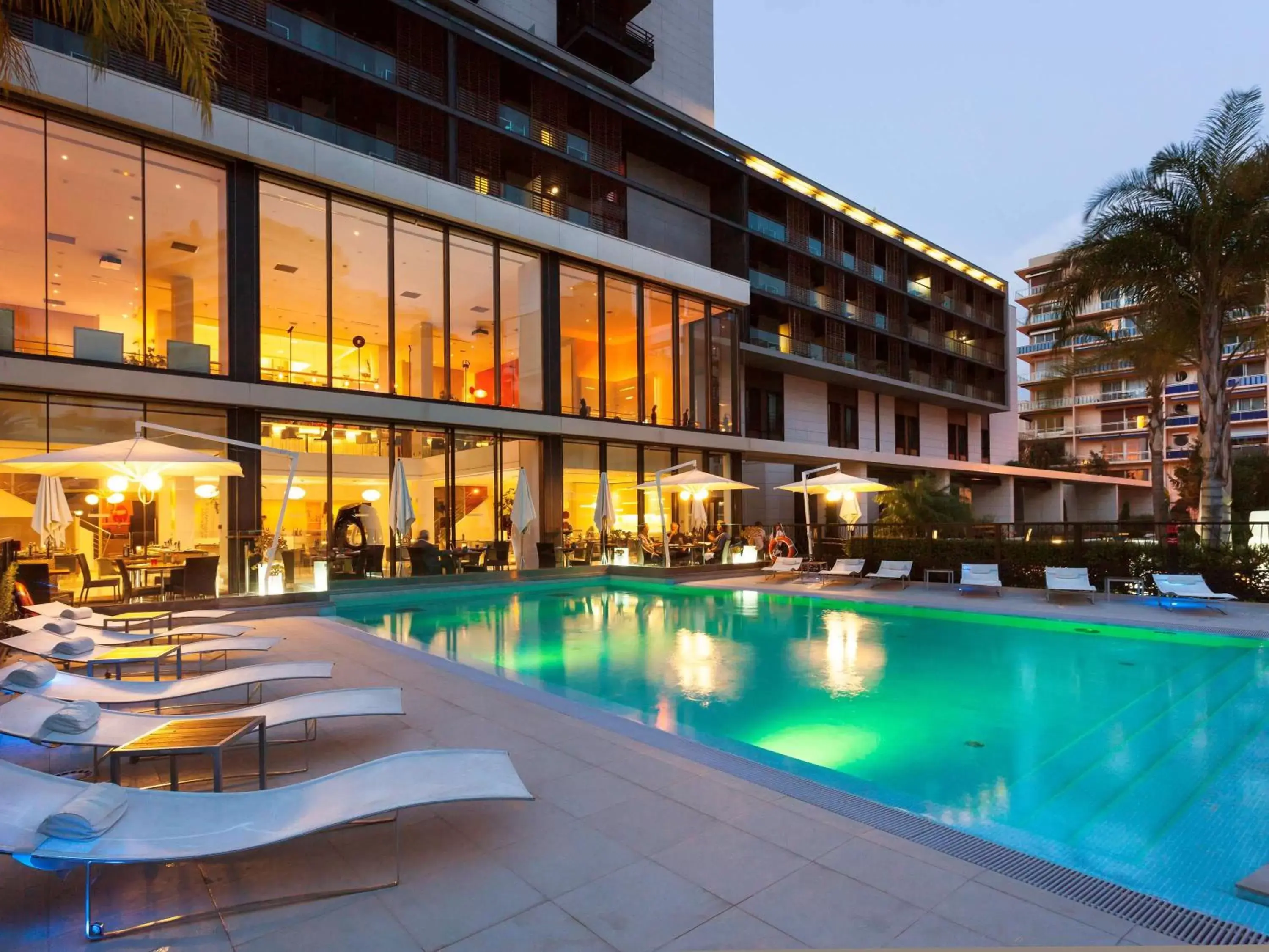 Property building, Swimming Pool in Novotel Monte-Carlo