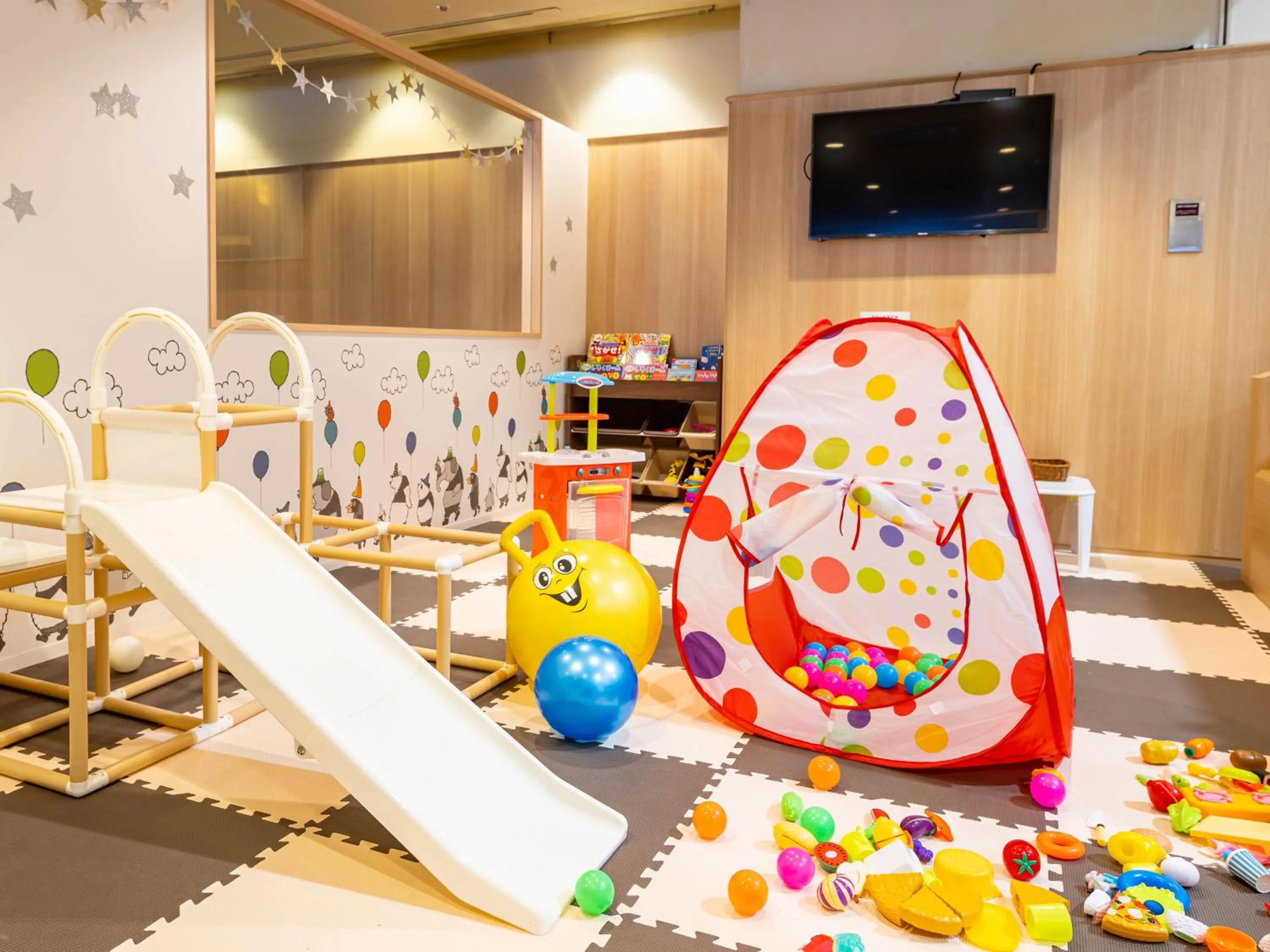 Children play ground in Hotel Abest Sapporo
