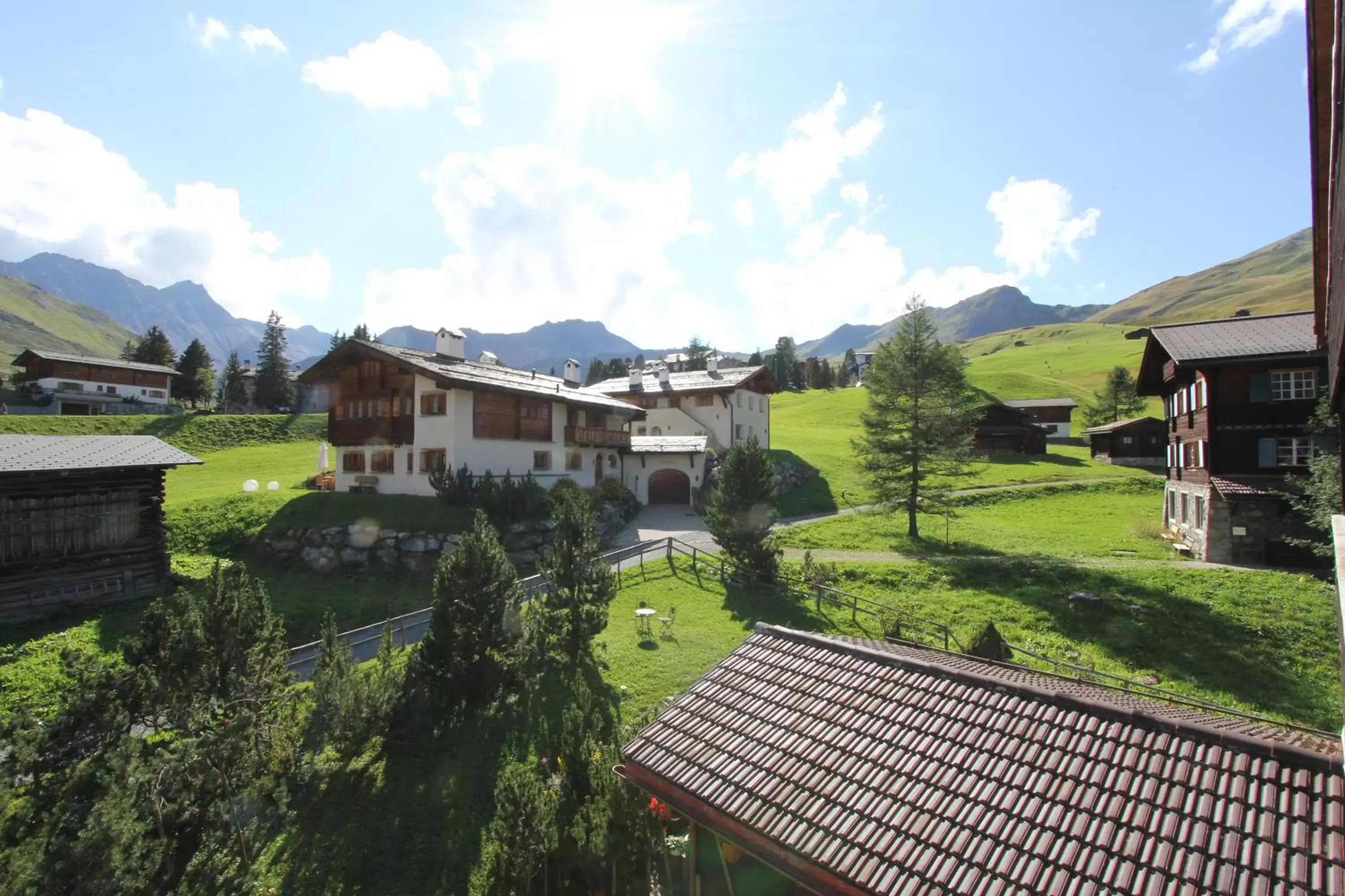 Mountain view in Pension Mezzaprada