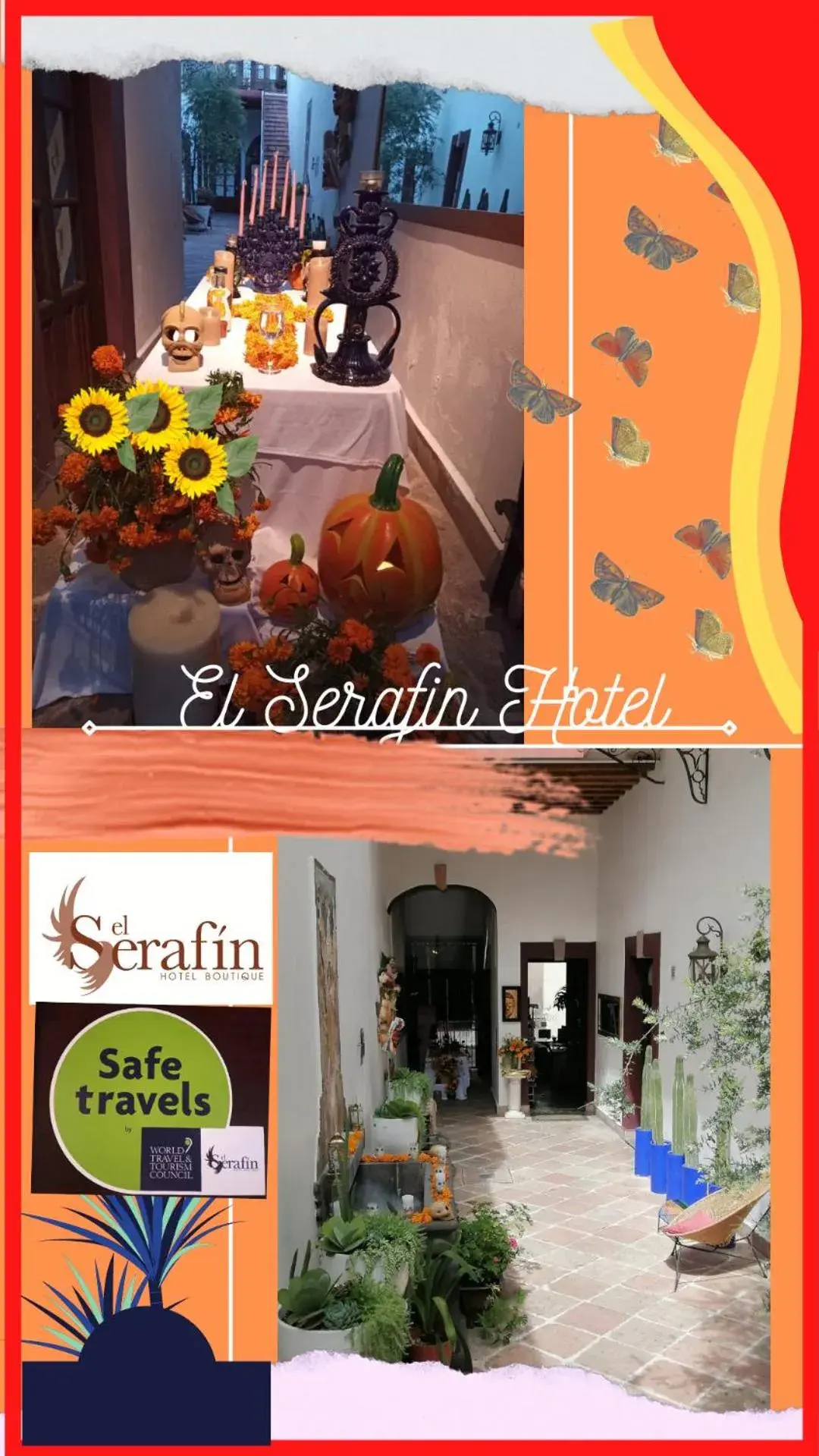 Property logo or sign in El Serafin Hotel Boutique