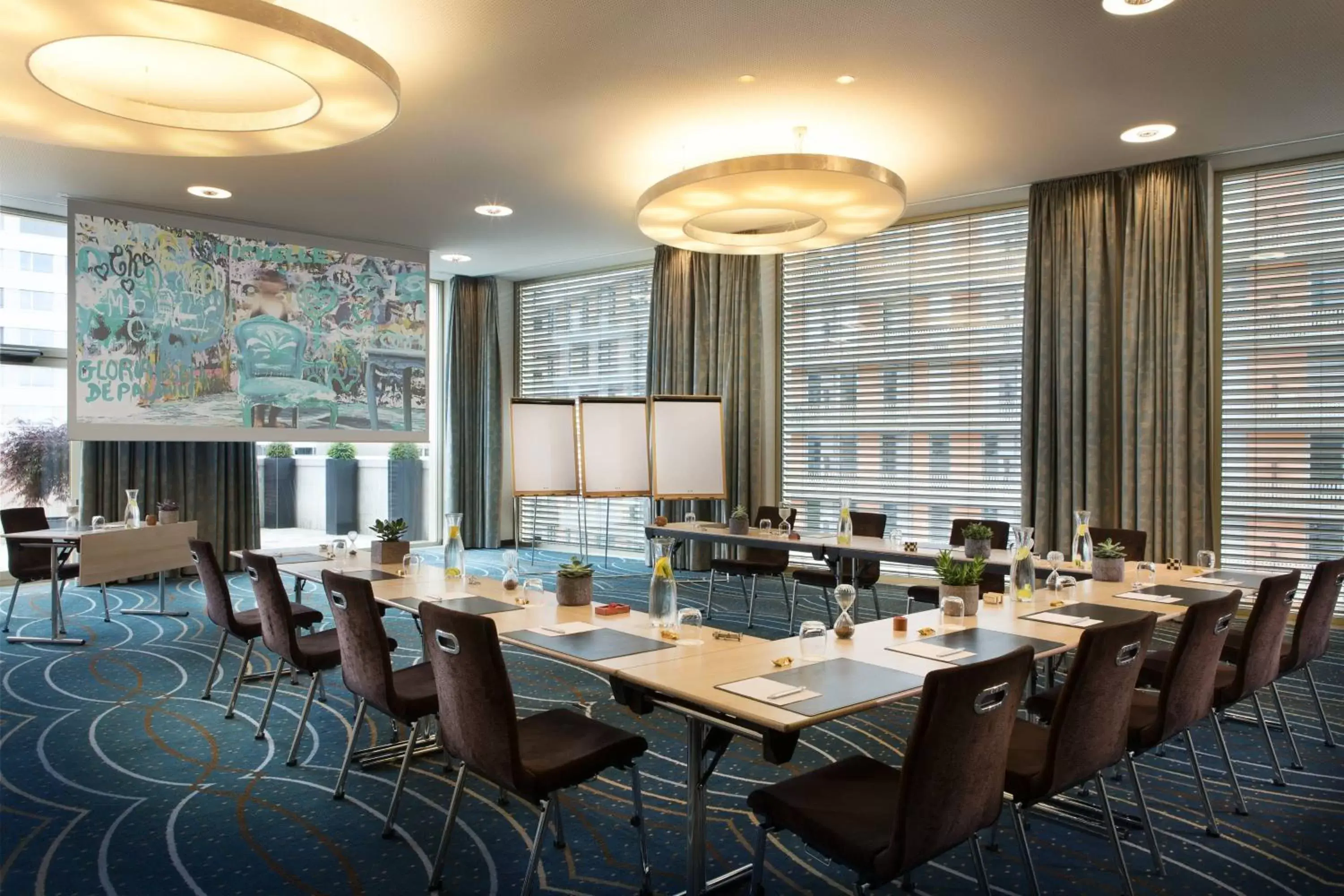 Meeting/conference room in Renaissance Zurich Tower Hotel