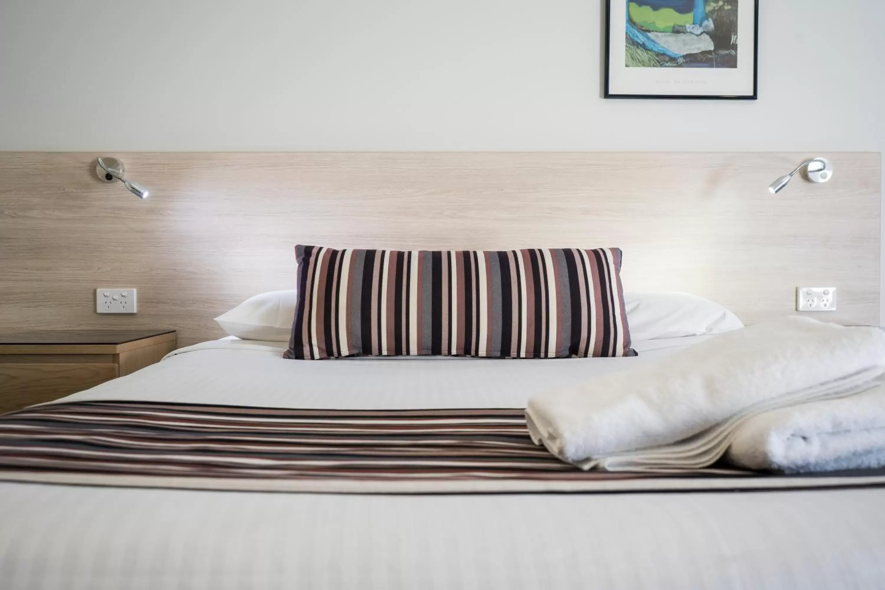 Bed in Avoca Beach Hotel