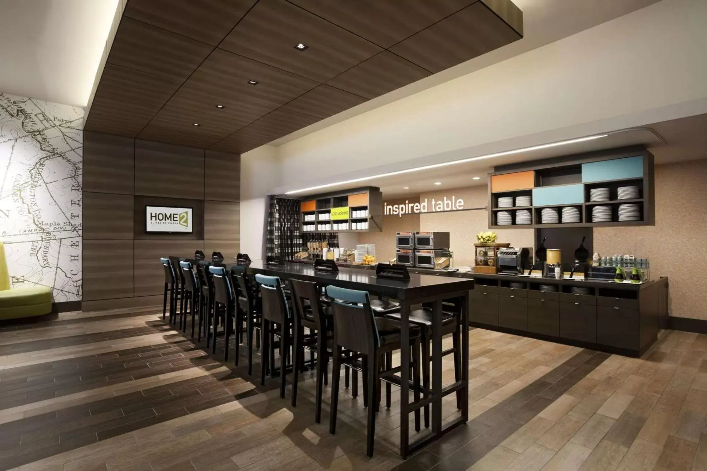 Dining area, Restaurant/Places to Eat in Home2 Suites by Hilton Philadelphia Convention Center