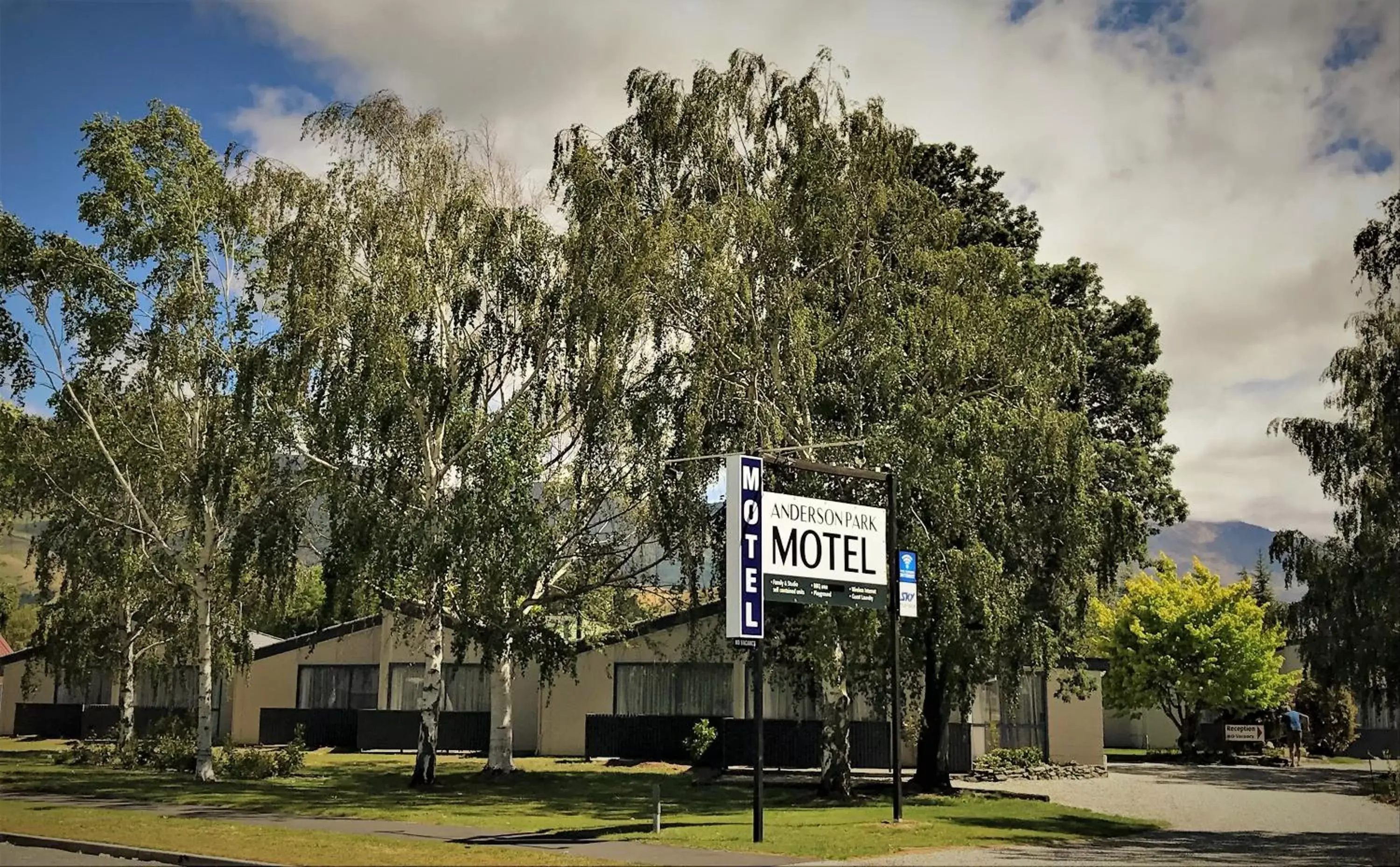 Property Building in Anderson Park Motel