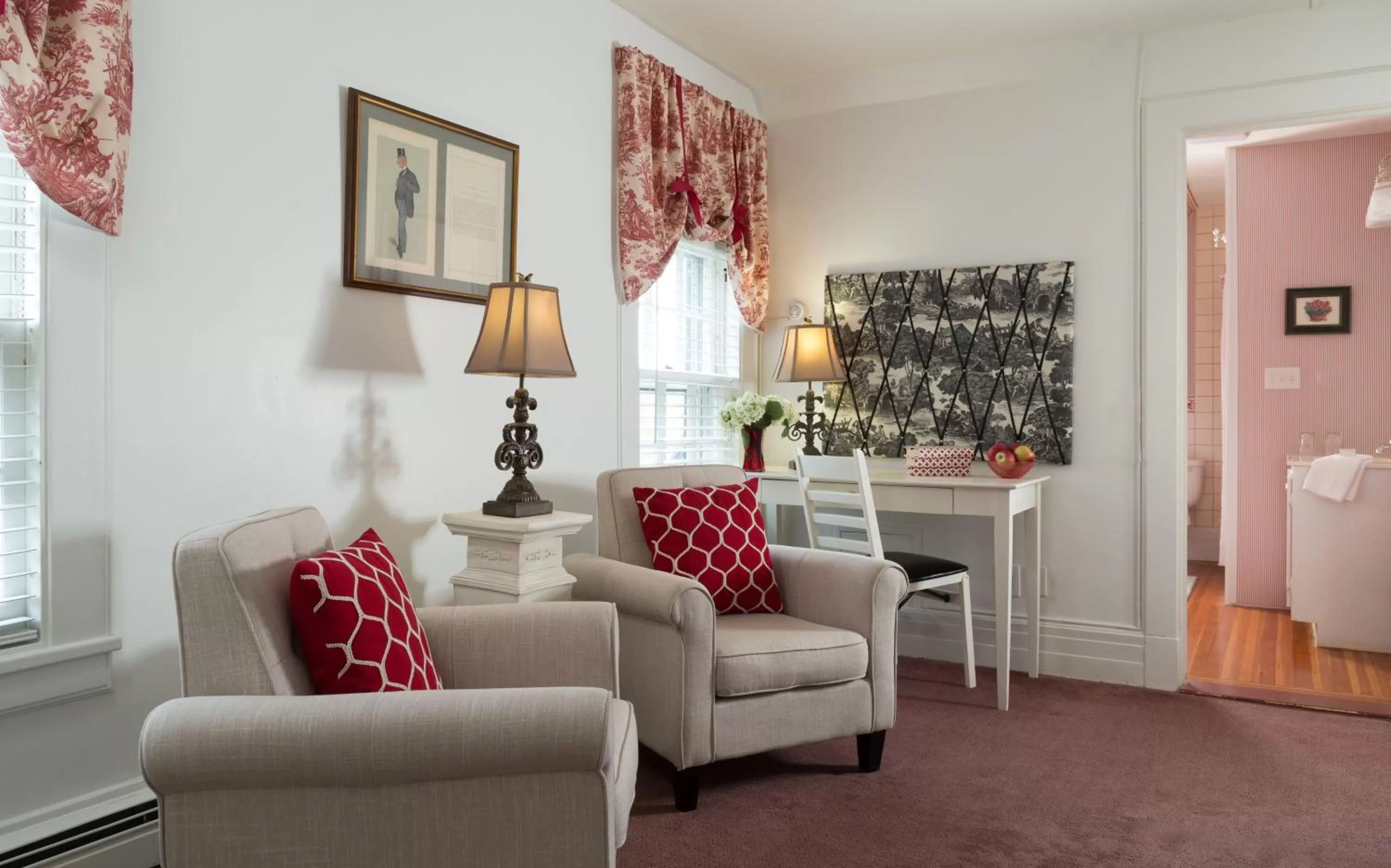 Bathroom in Four Chimneys Inn