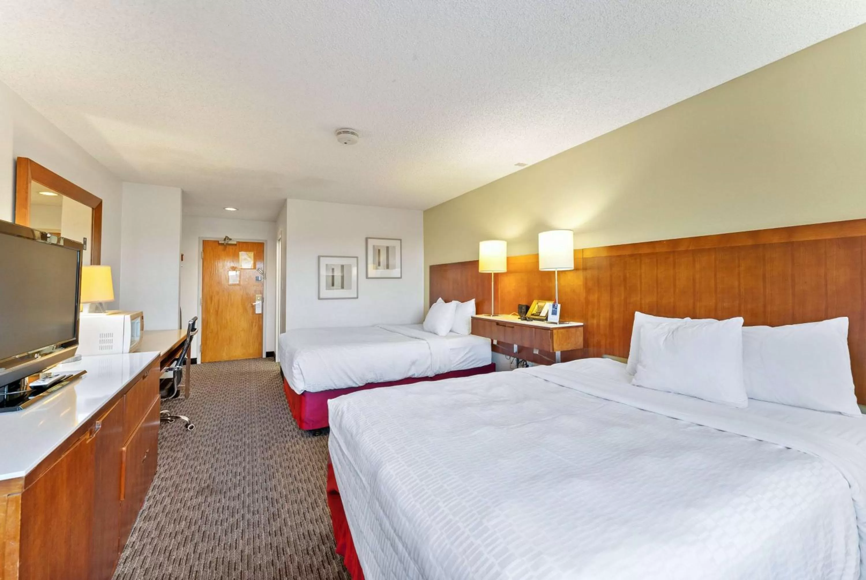 Bed in Ramada by Wyndham Cedar City