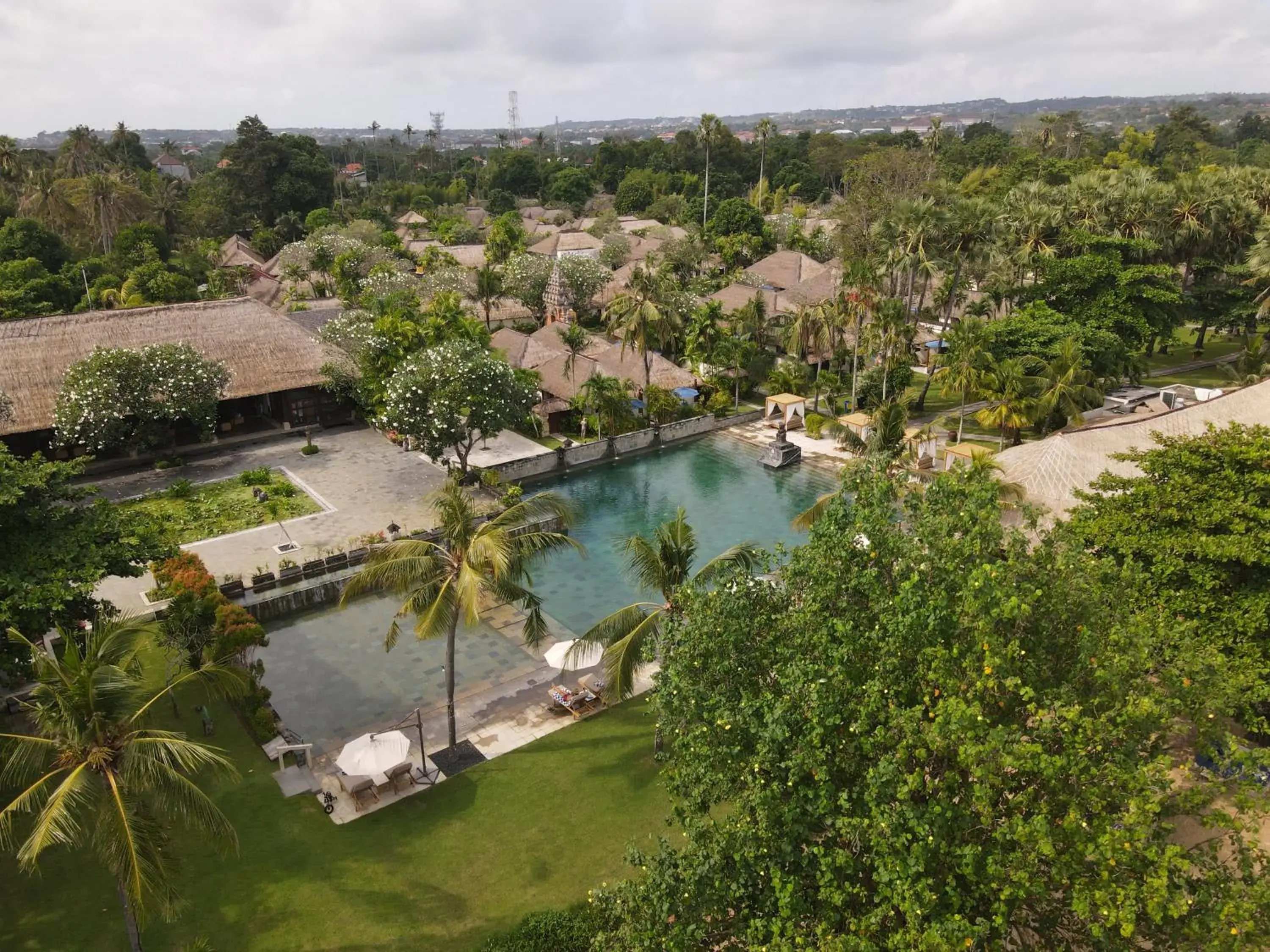 Swimming pool, Bird's-eye View in Jimbaran Puri, A Belmond Hotel, Bali