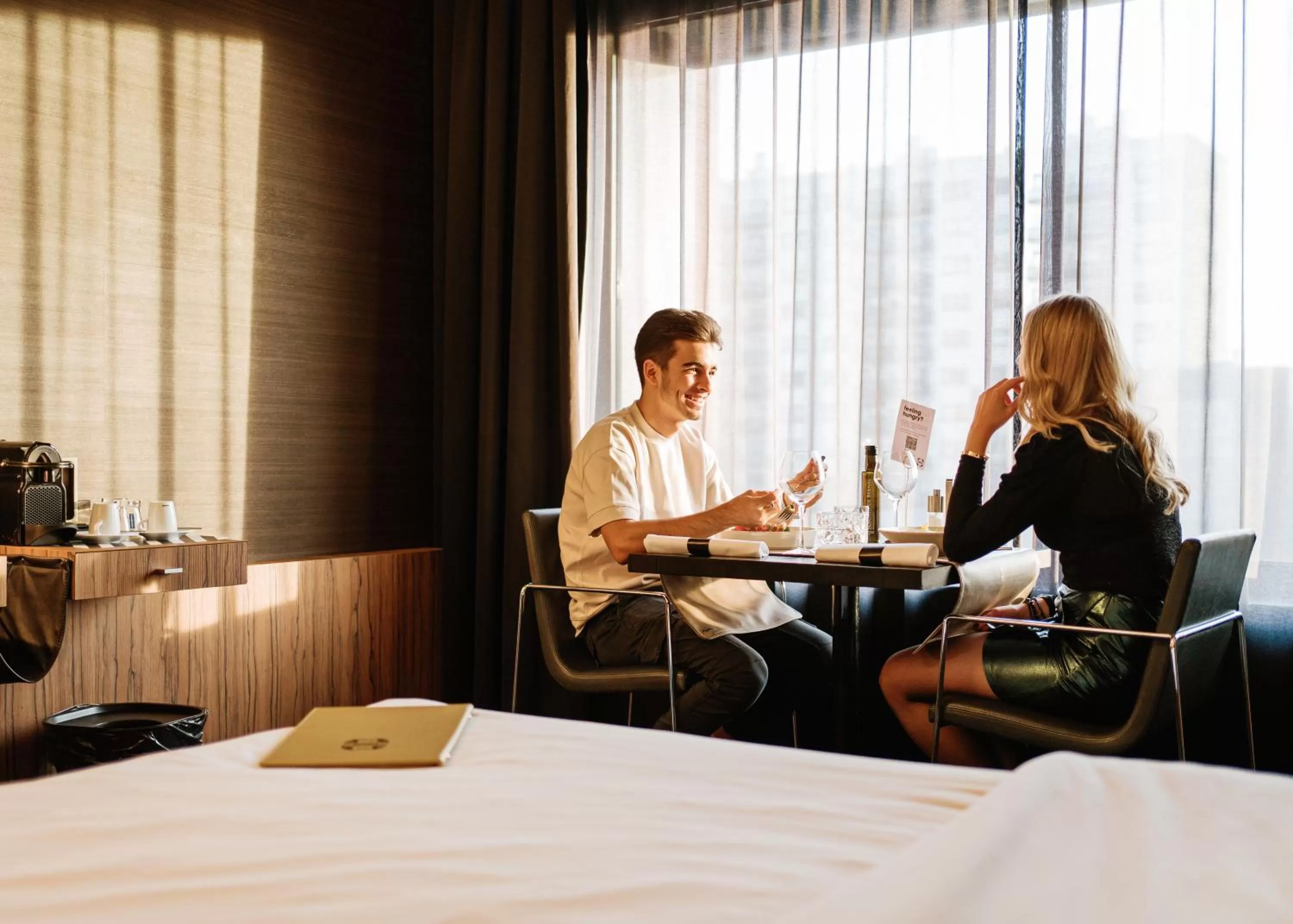 Guests in Carbon Hotel