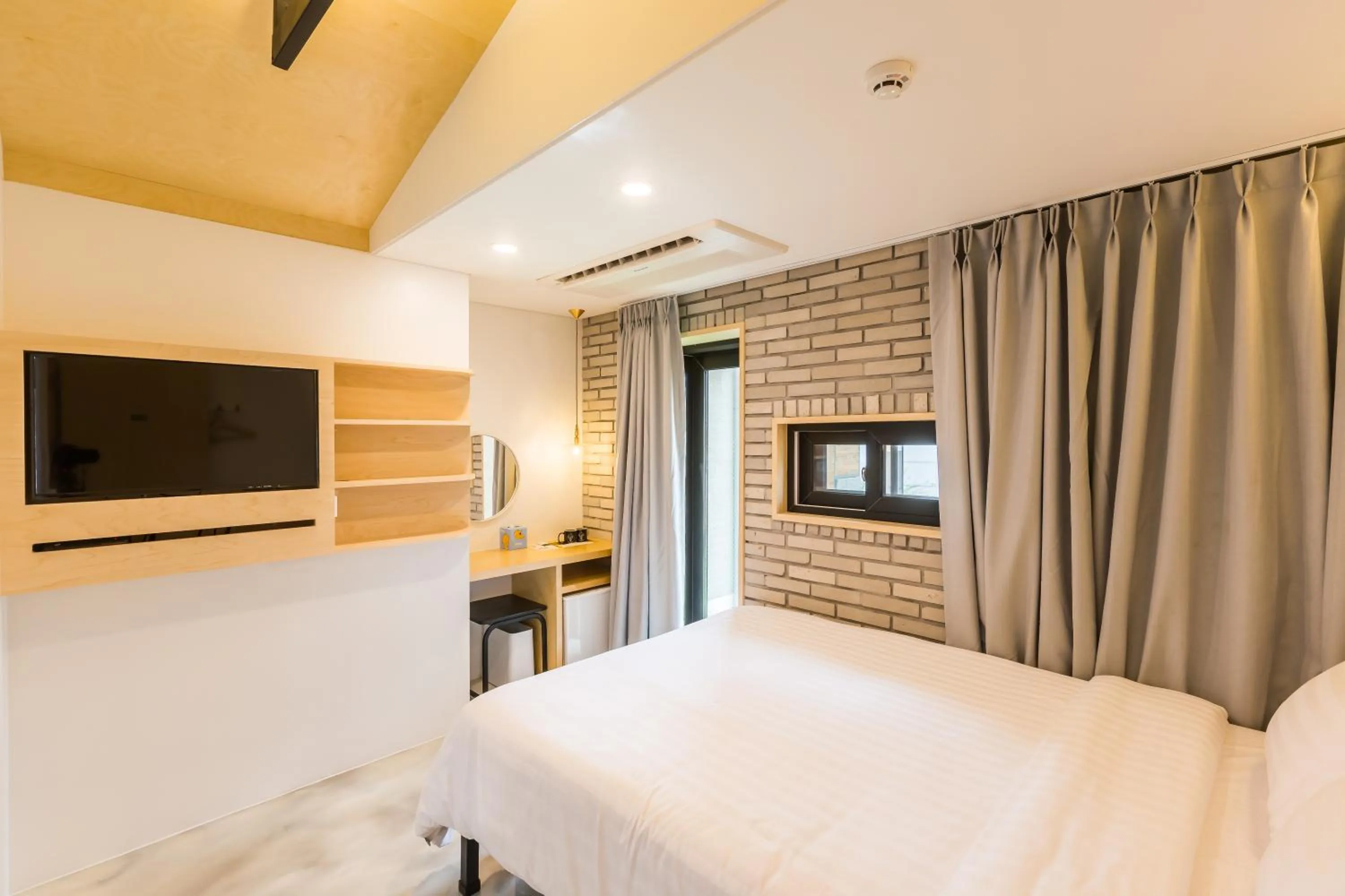 Bed in Hotel Baroato 2nd