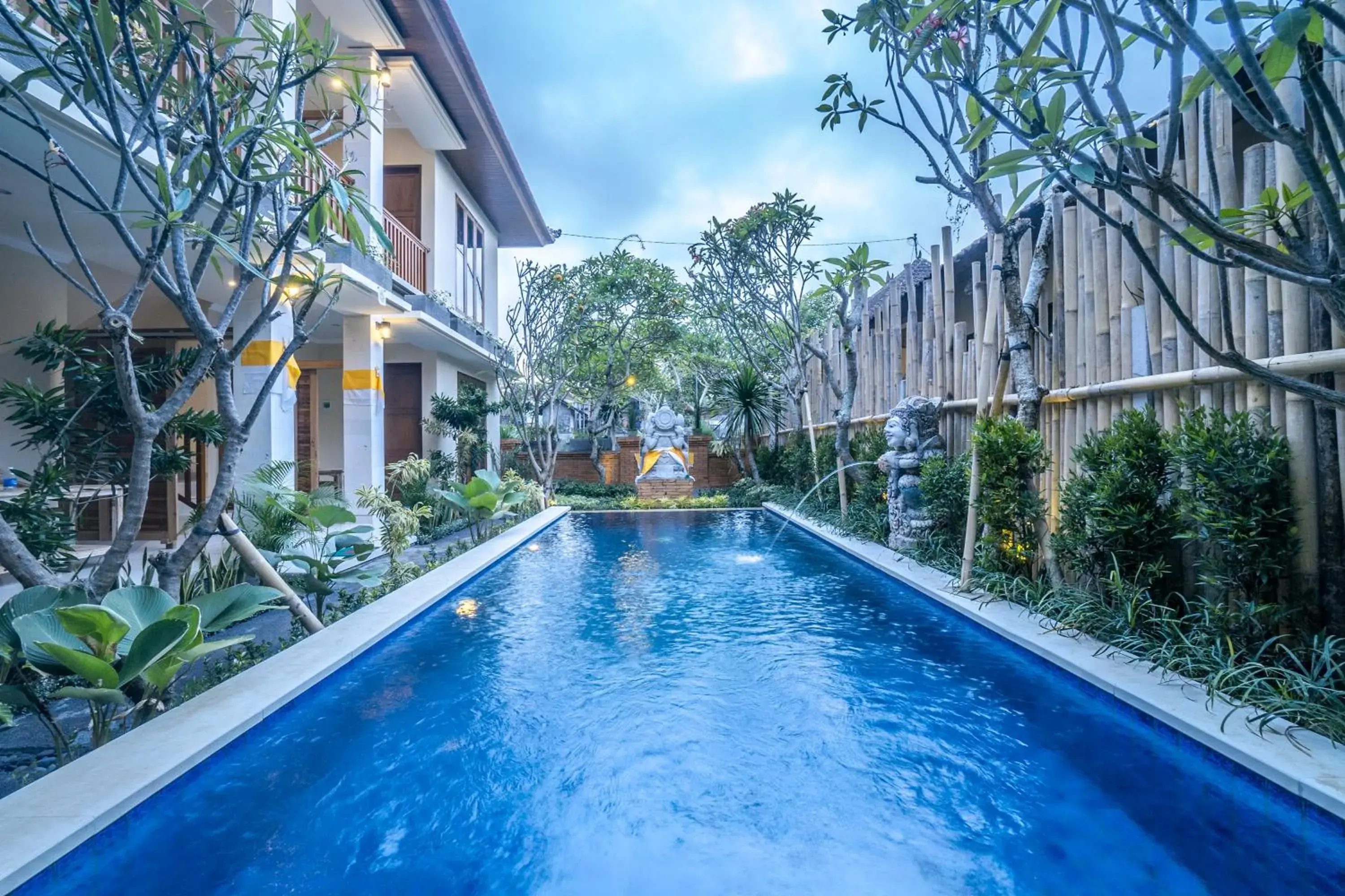 Natural landscape, Swimming Pool in Ubud Tropical Garden 2