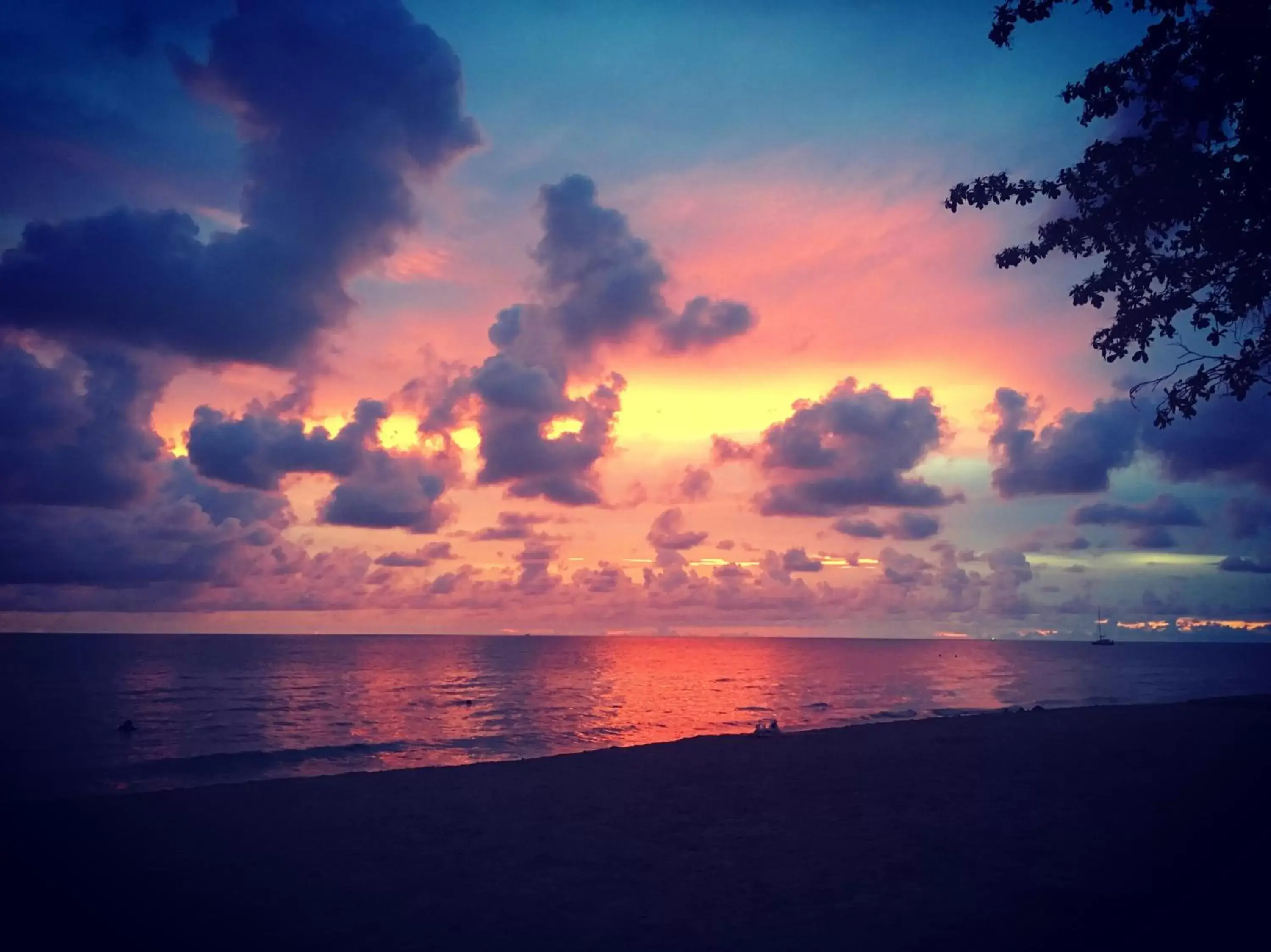 Beach, Sunrise/Sunset in 15 Palms Beach Resort