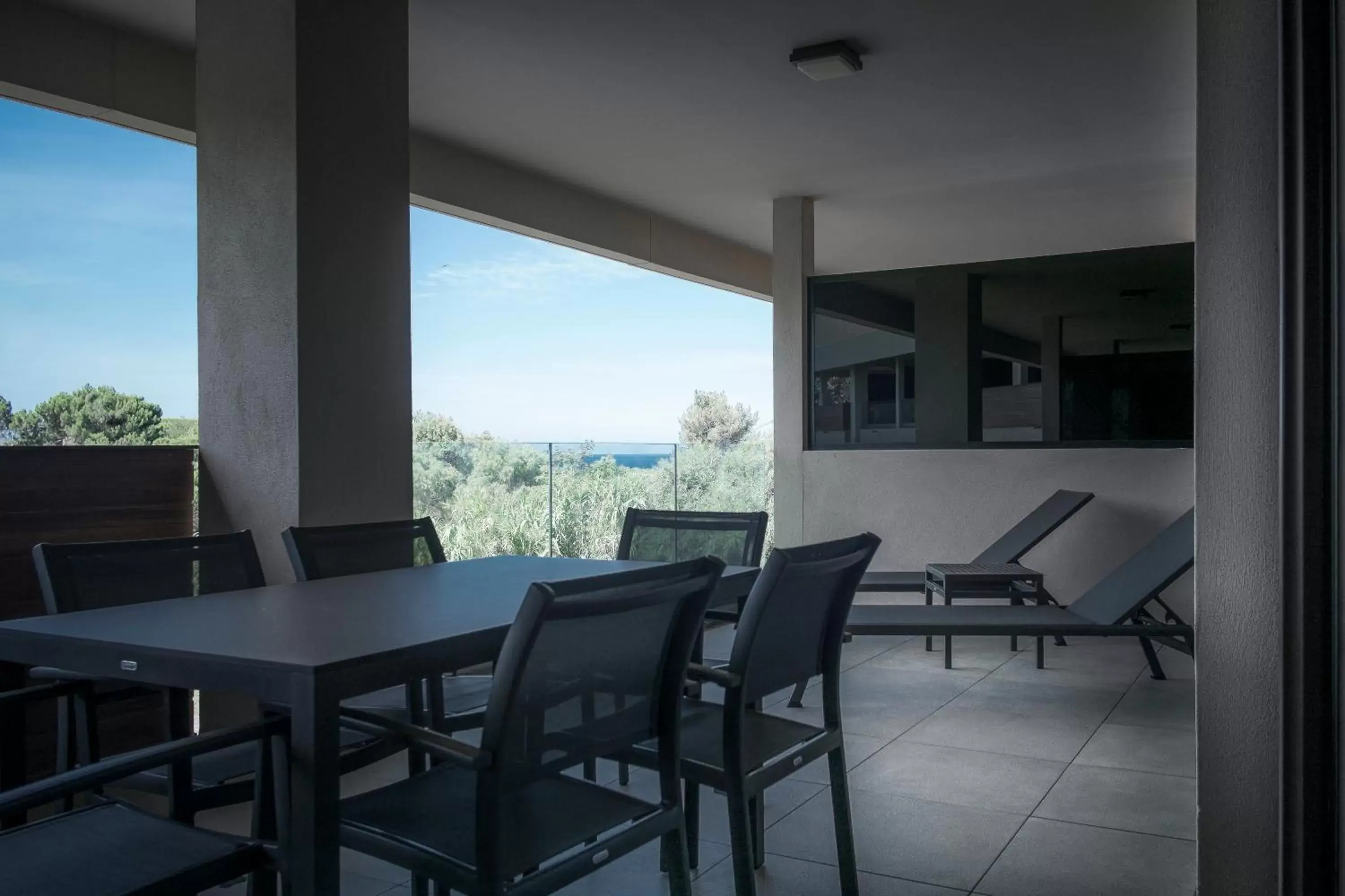 Patio in Hotel Bartaccia