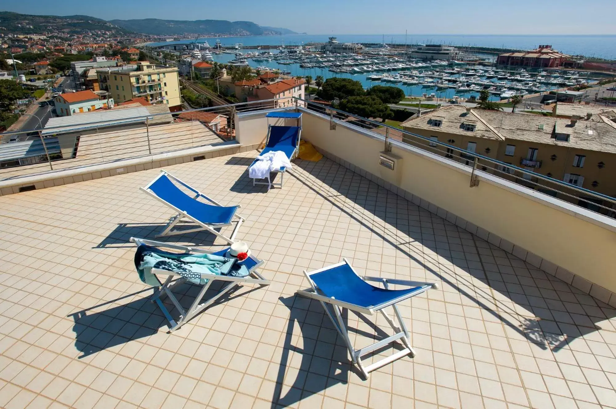 Sea view, Balcony/Terrace in Excelsior Hotel E Appartamenti