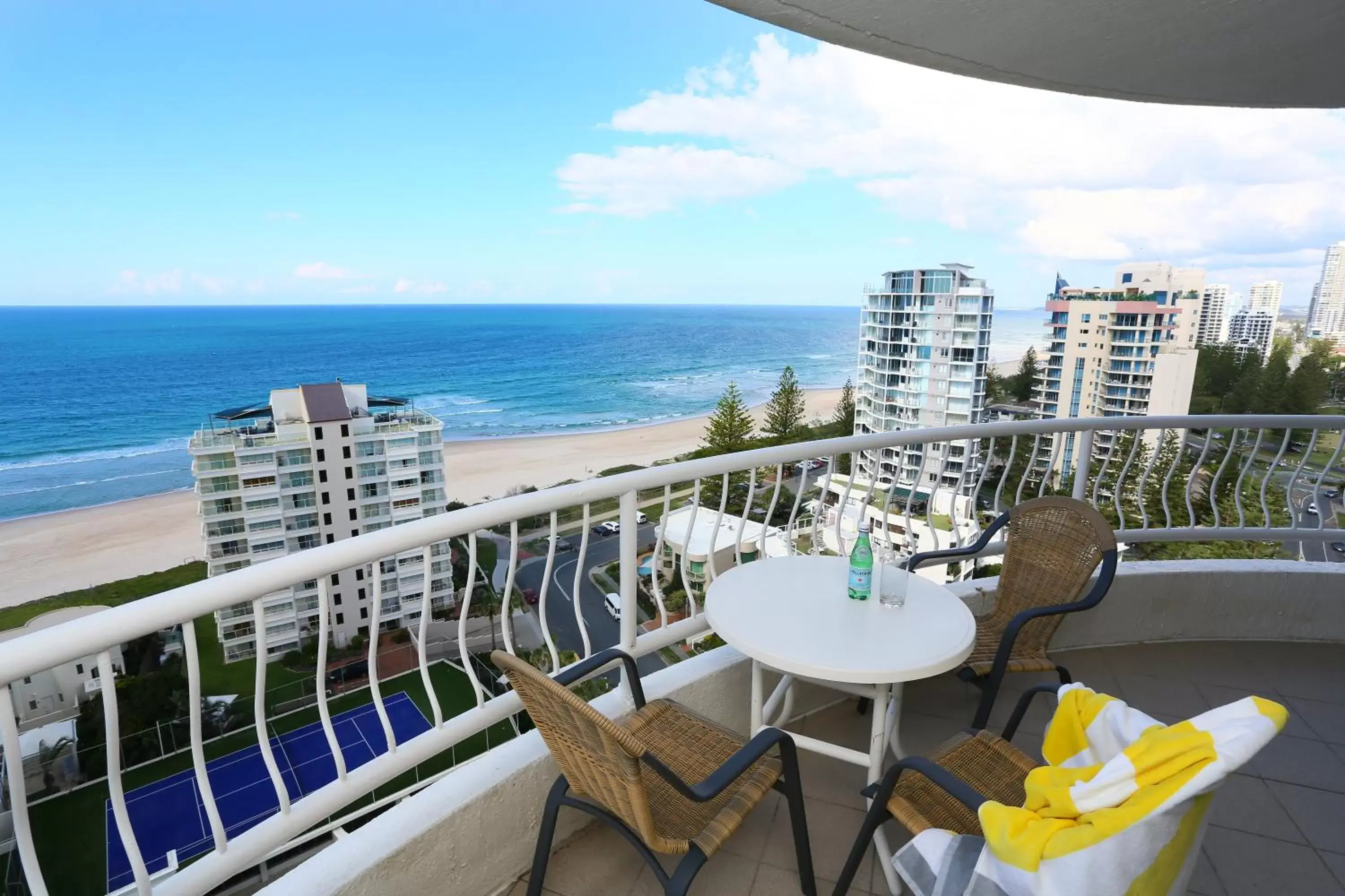 Balcony/Terrace in Biarritz Apartments