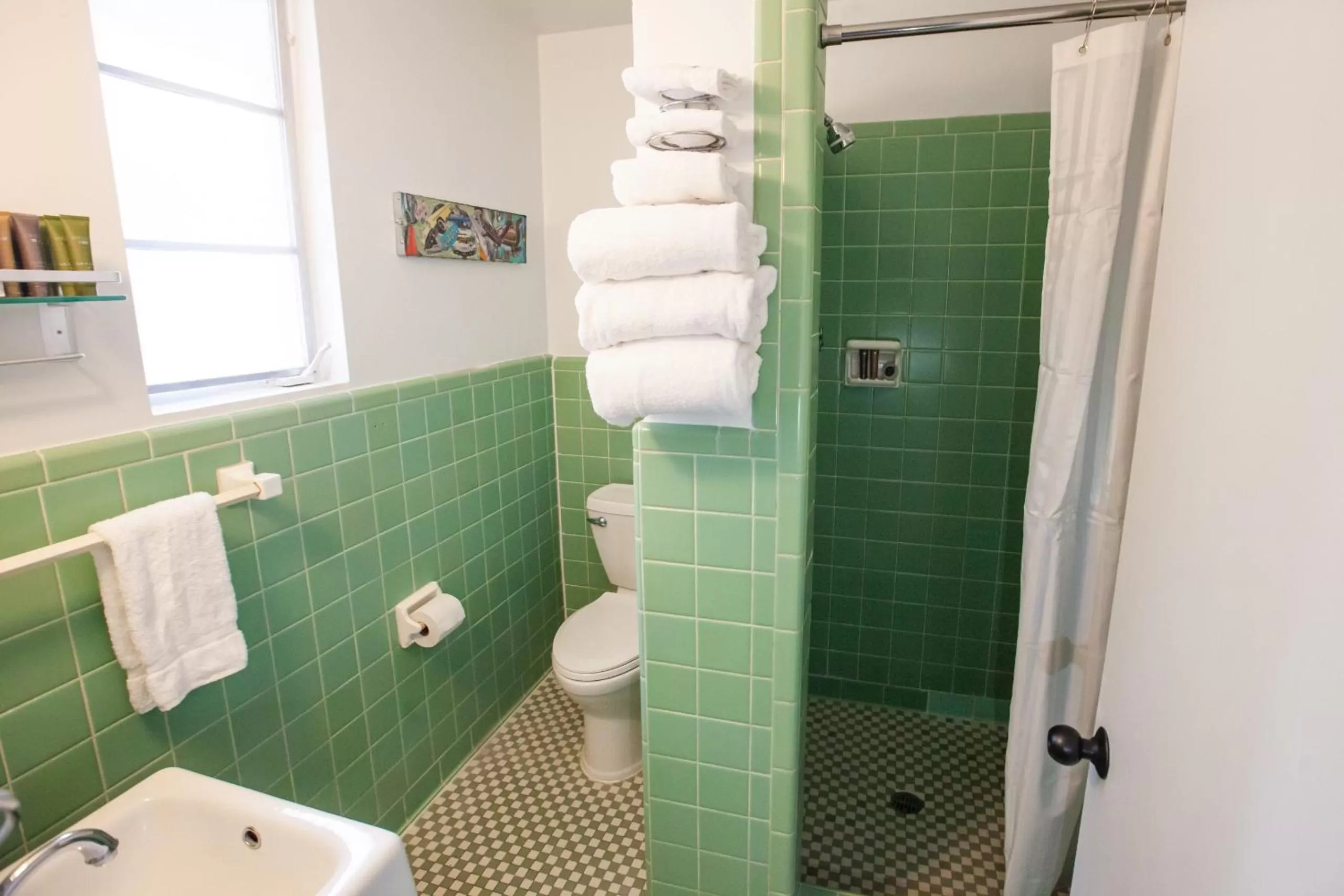 Bathroom in Route 19 Inn