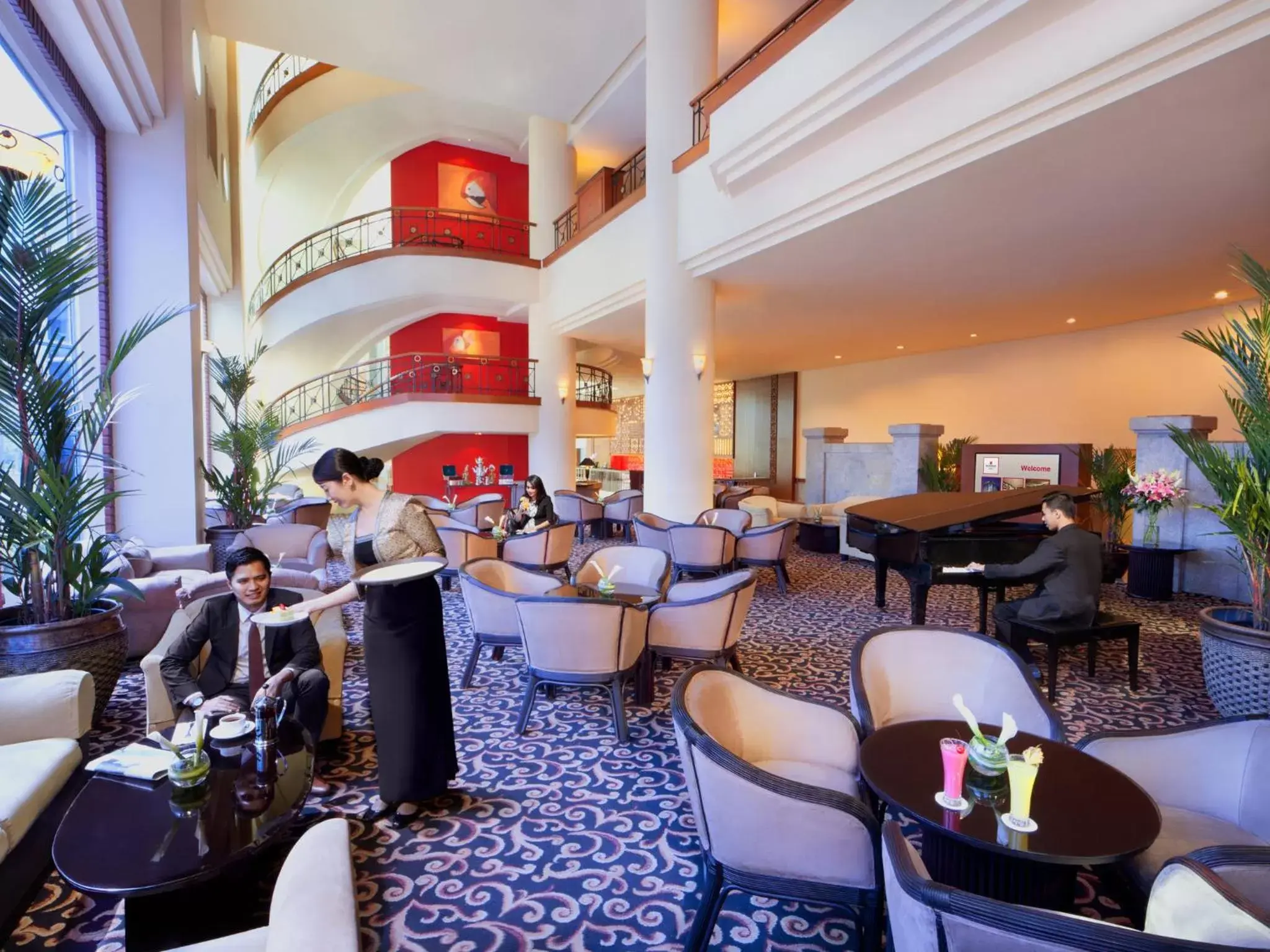 Lounge or bar in Millennium Hotel Sirih Jakarta Lounge or bar in Millennium Hotel Sirih Jakarta