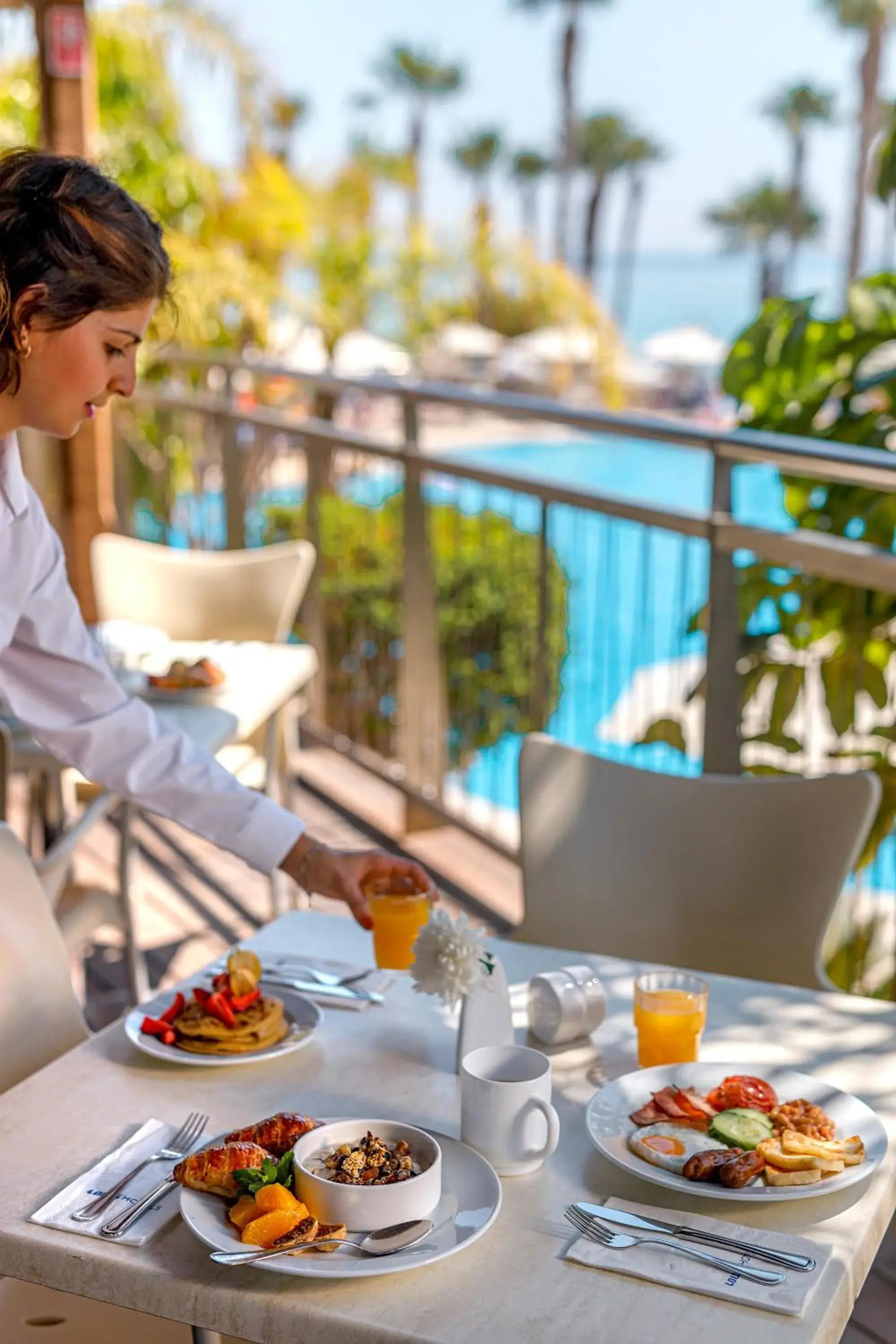 Breakfast in Louis Althea Beach Breakfast in Louis Althea Beach