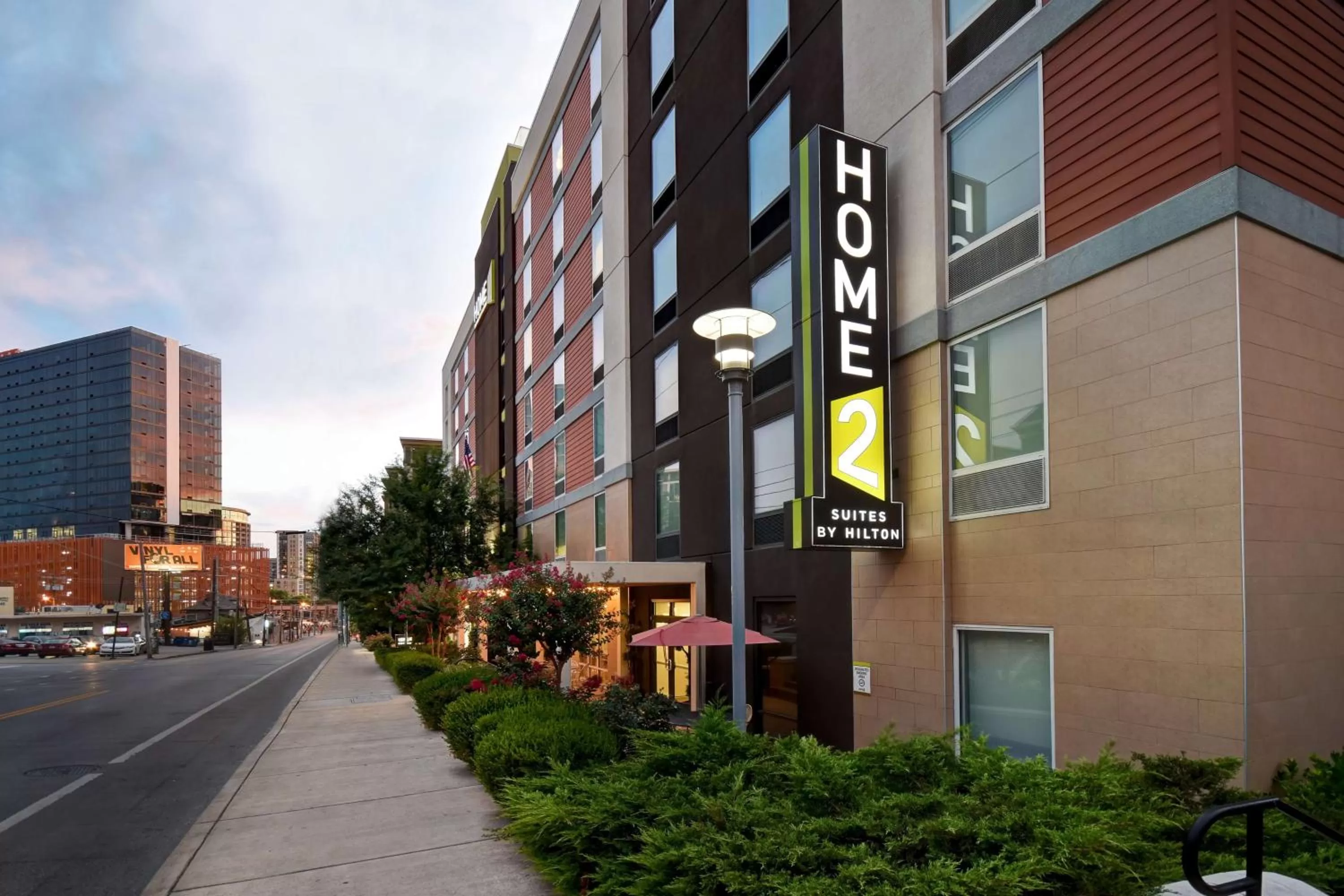 Property building in Home2 Suites by Hilton Nashville Vanderbilt, TN