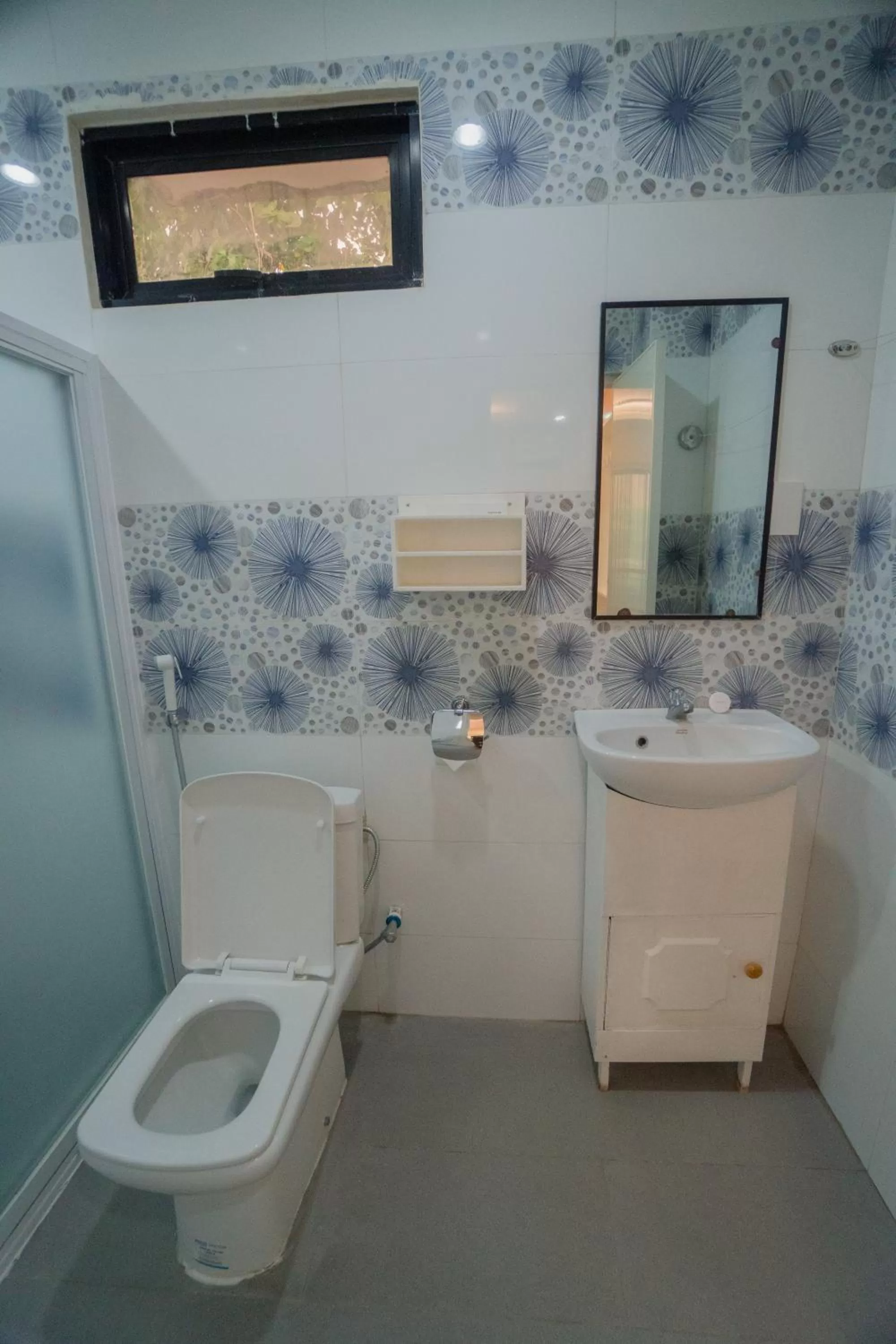 Toilet in Skylodge Resort