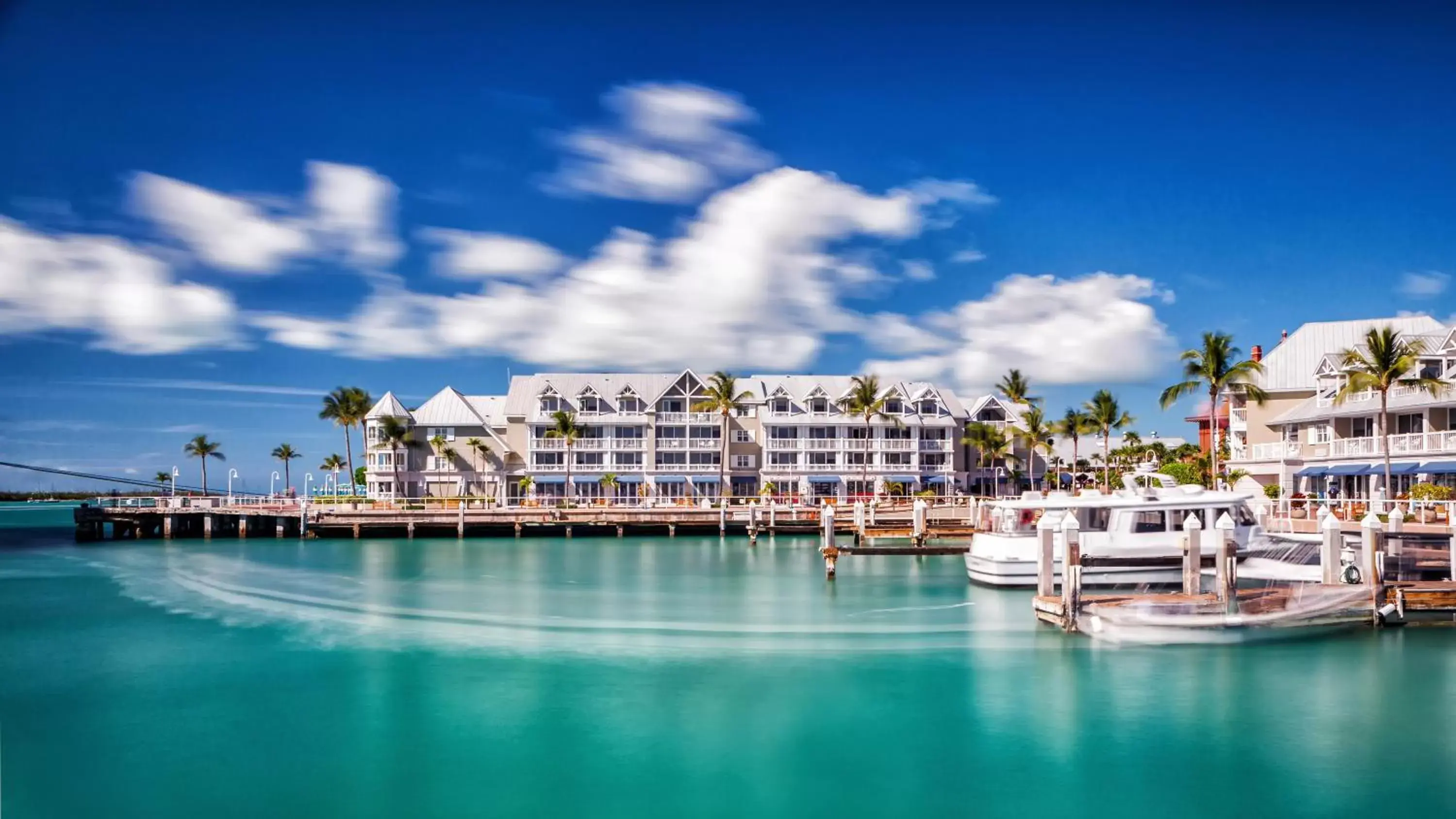 Property building in Opal Key Resort & Marina