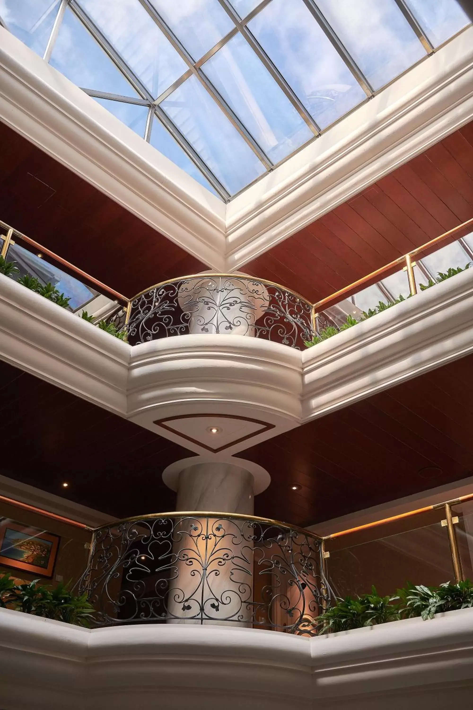 Bird's eye view in The Riviera Hotel Taipei Bird's eye view in The Riviera Hotel Taipei